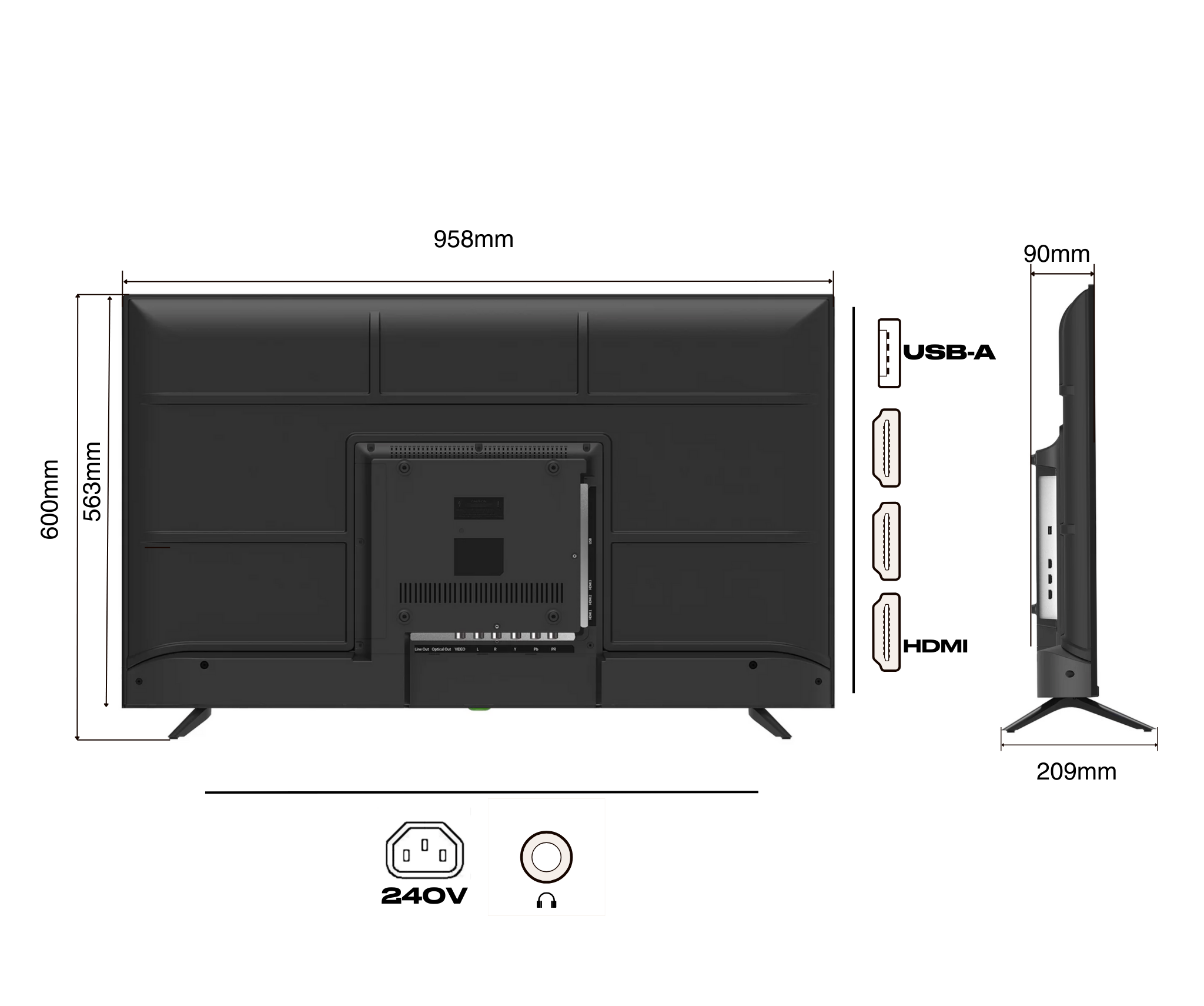 Ecran PC Grand Format | 43" | IPS | 4K UHD