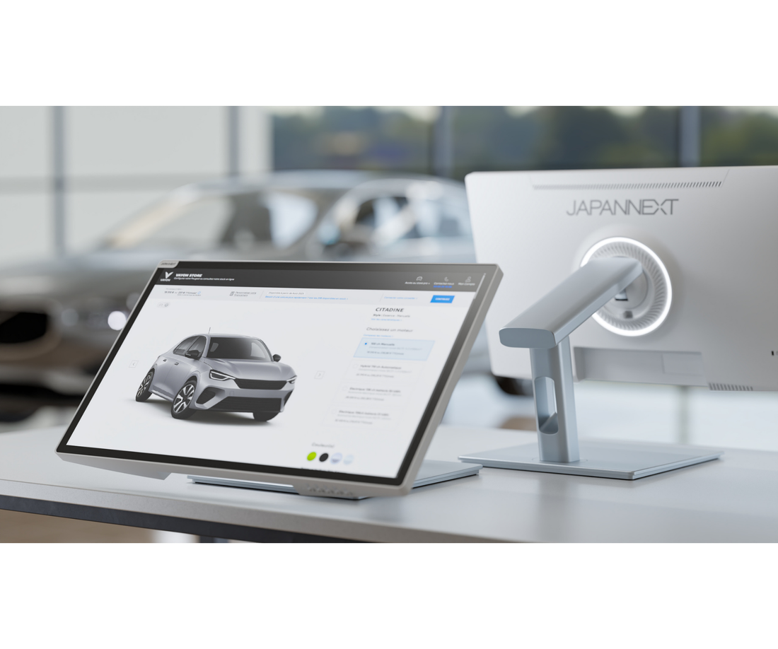 Écran PC Bureautique | 27" | WQHD | Tactile | Power Delivery 65W | KVM | Blanc