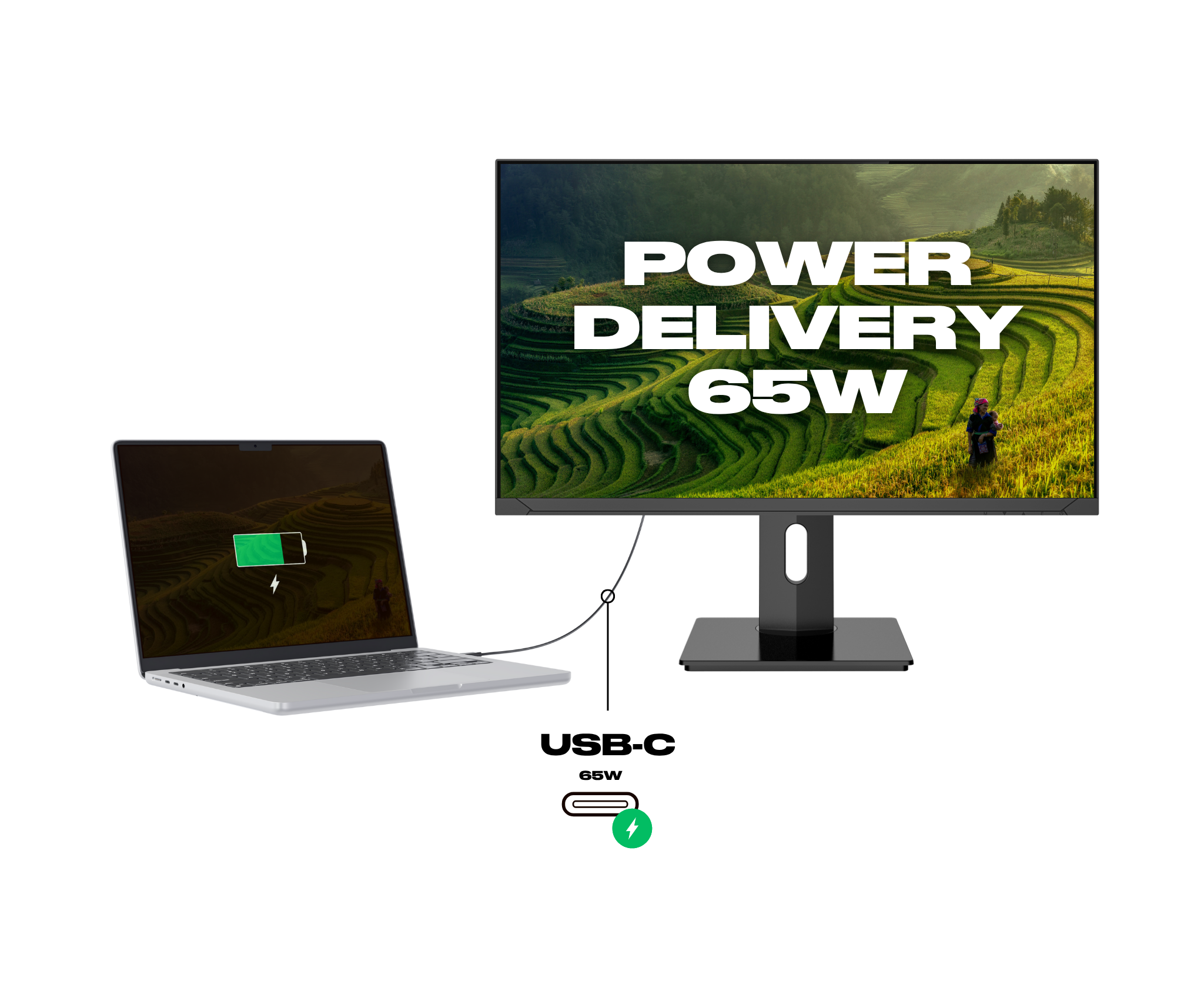 Desktop Monitor | 23.8" | IPS | 4K UHD (Refurb)