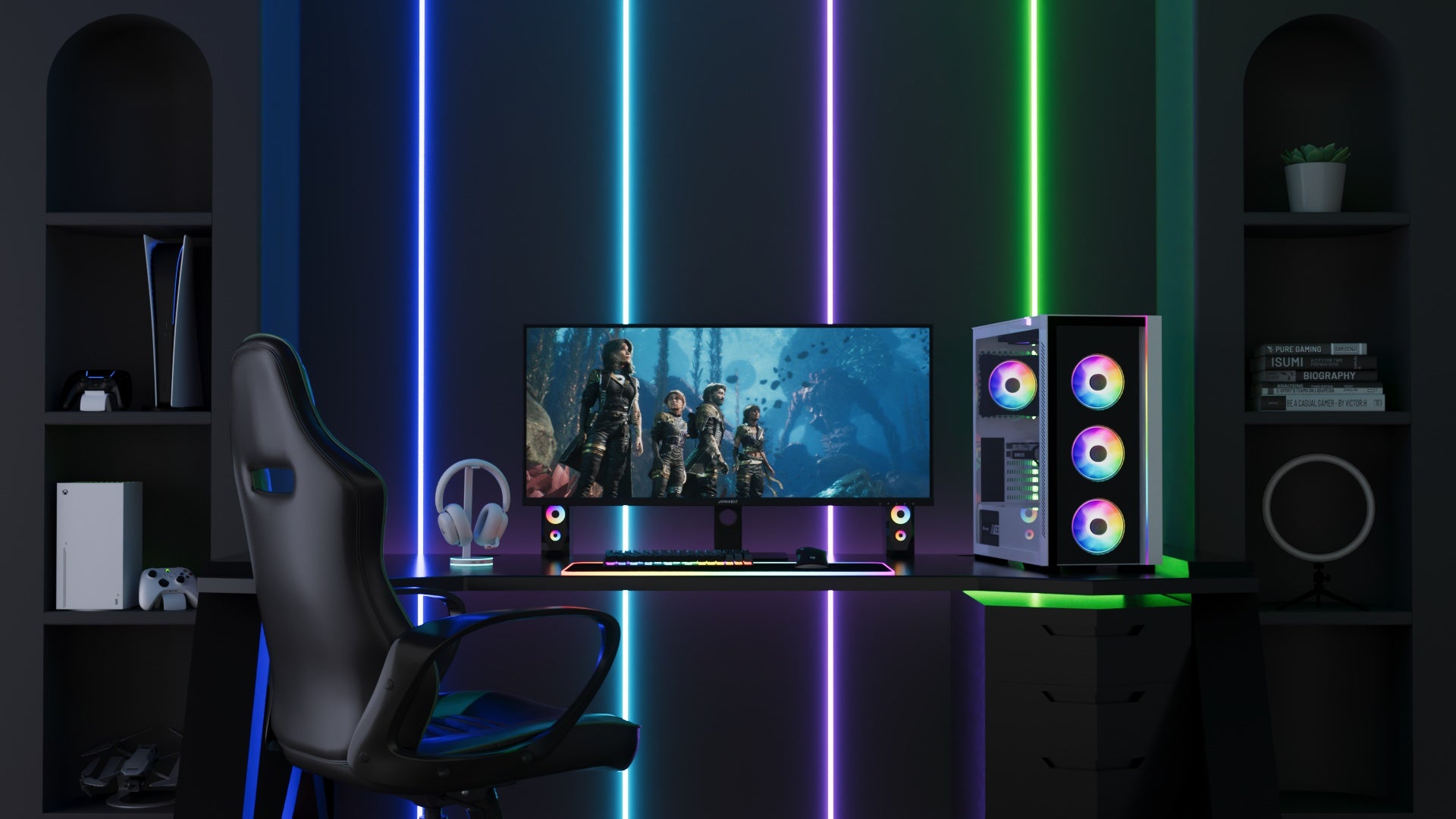Gaming Monitor | 40” | IPS | UWQHD | 144Hz (Refurb)