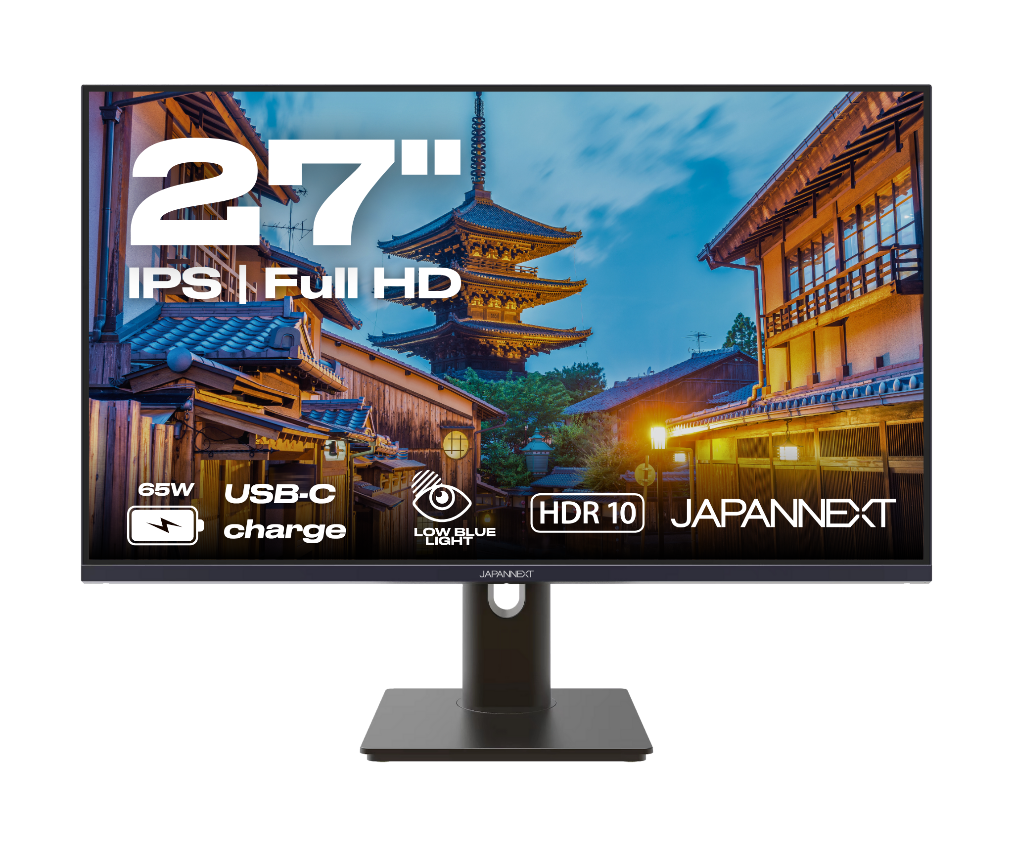 Deskwork Monitor | 27" | FULL HD | 100 Hz | USB-C (+ 65W charging)
