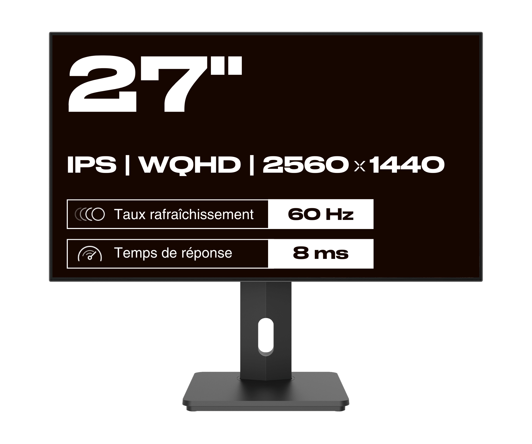 Desktop Monitor | 27" | WQHD (refurbished)