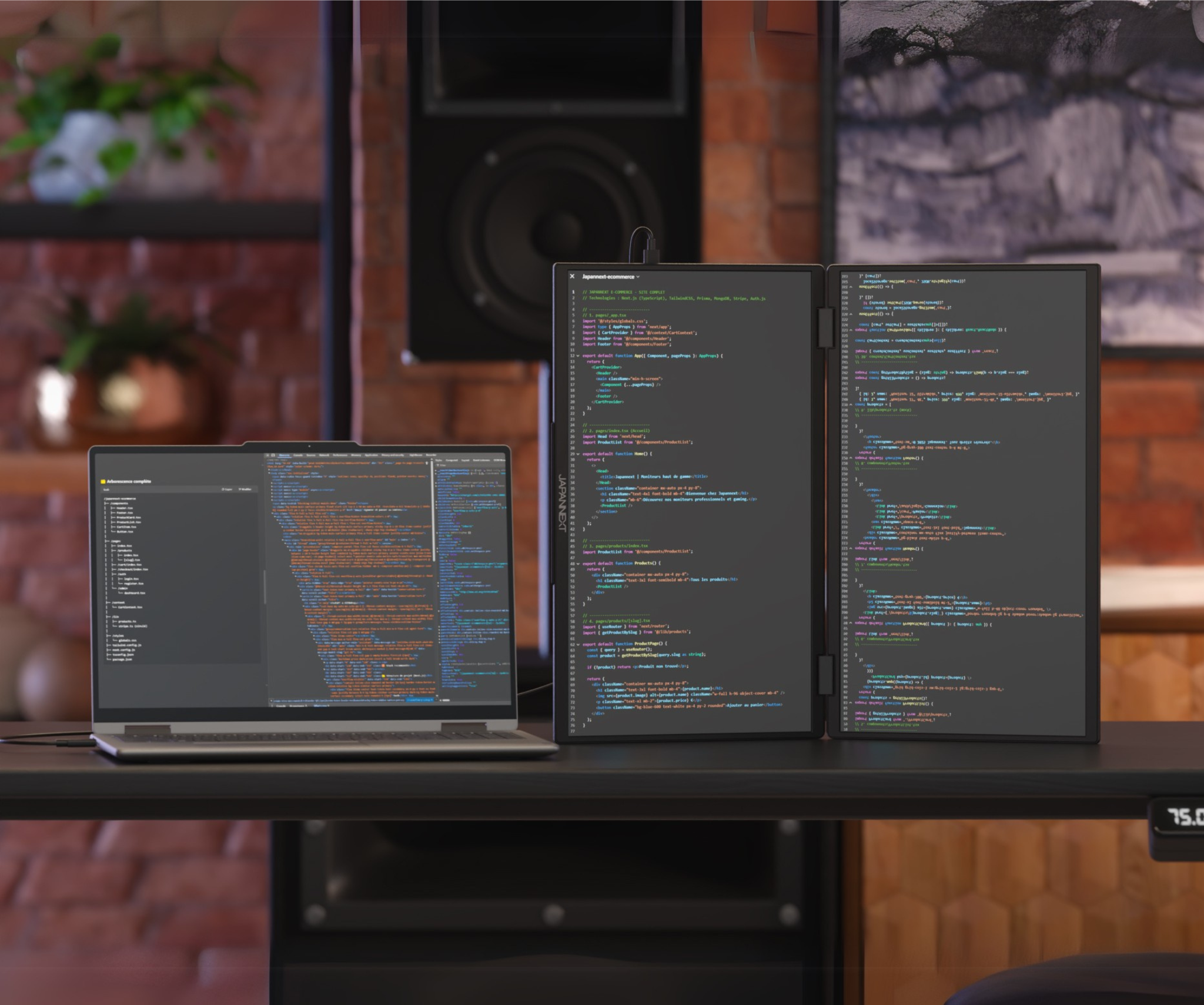 Mobile Dual Monitor | 2 x 15.6” | IPS | FHD
