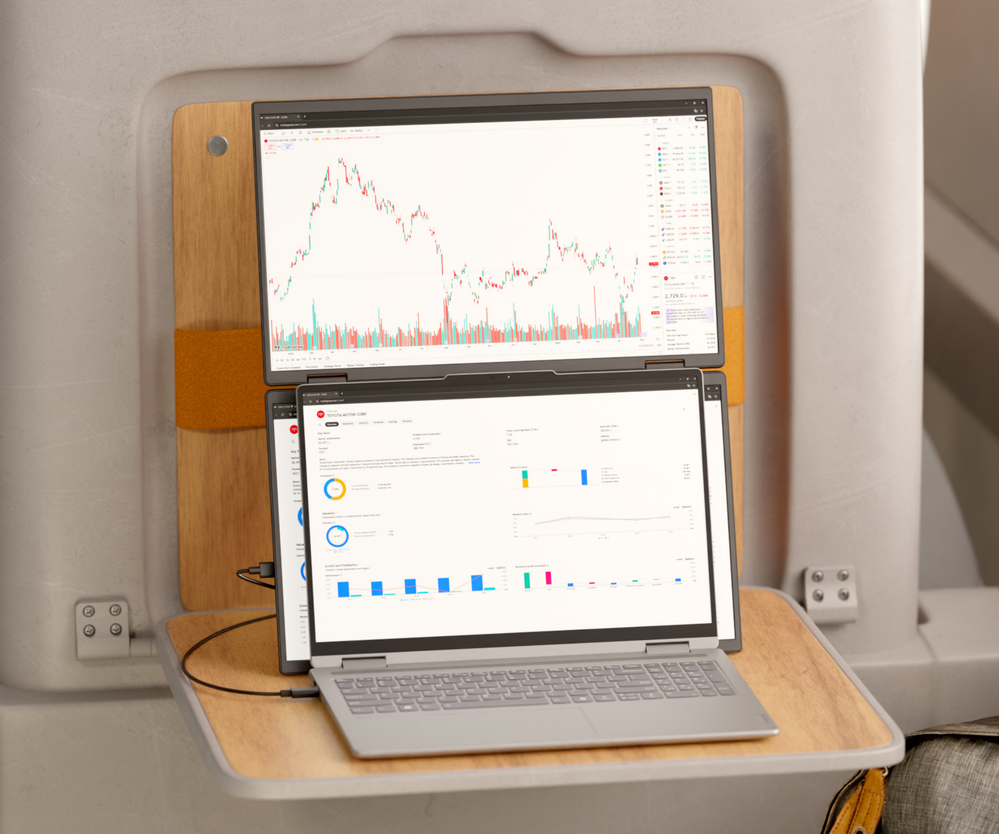 Mobile Dual Monitor | 2 x 15.6” | IPS | FHD