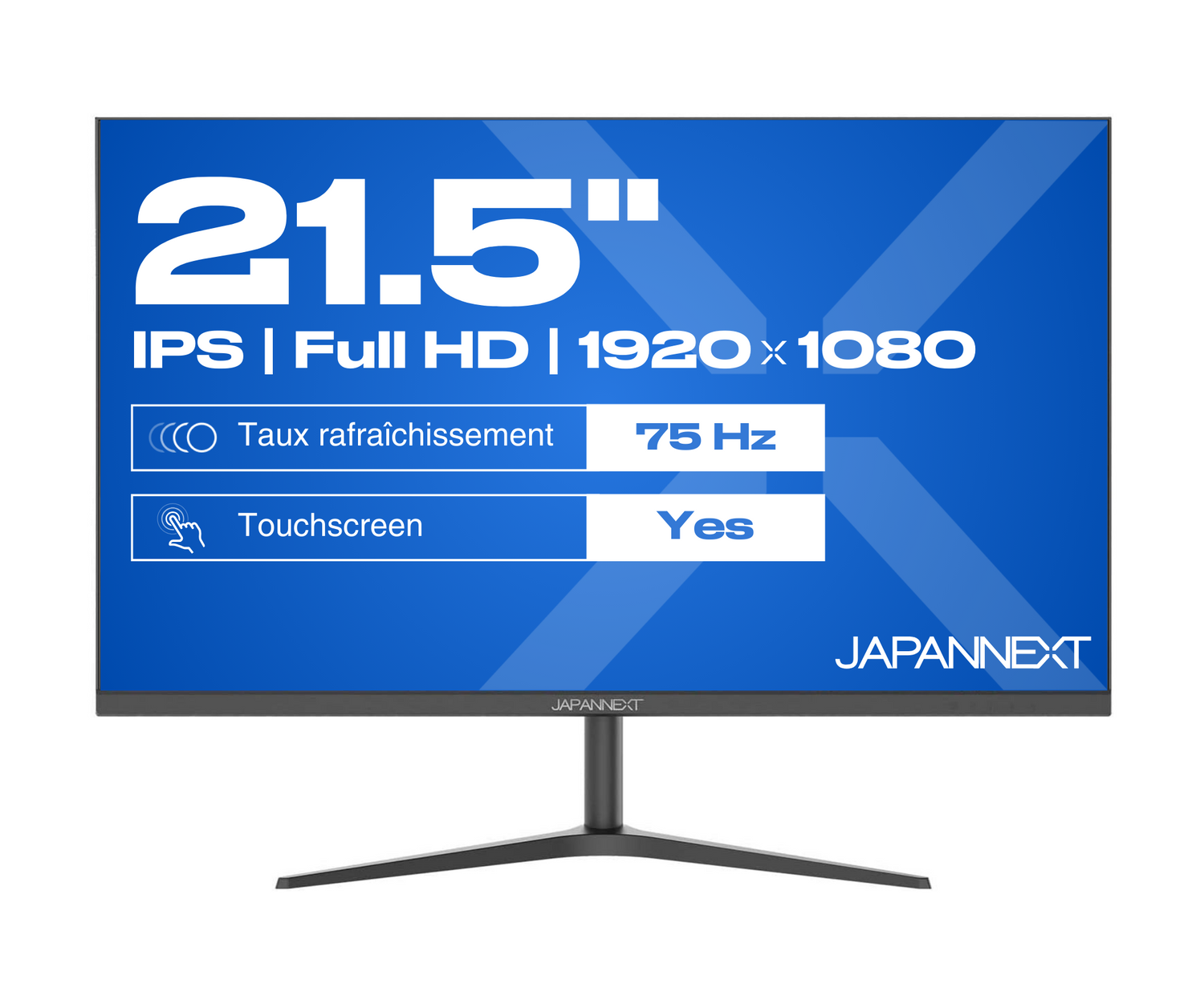 Écran PC Bureautique | Tactile | 21.5" | FULL HD | 75Hz