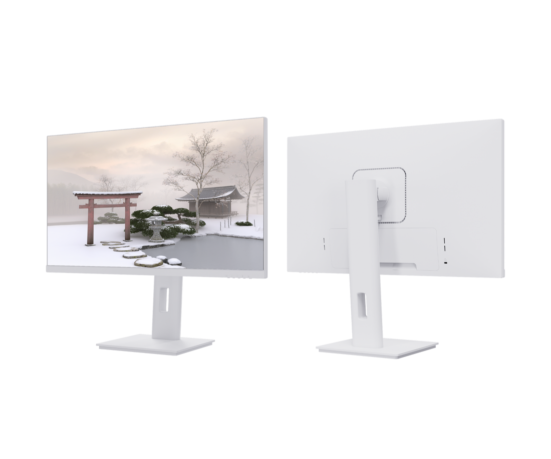 Desktop Monitor | 23.8" | WQHD | USB-C | White