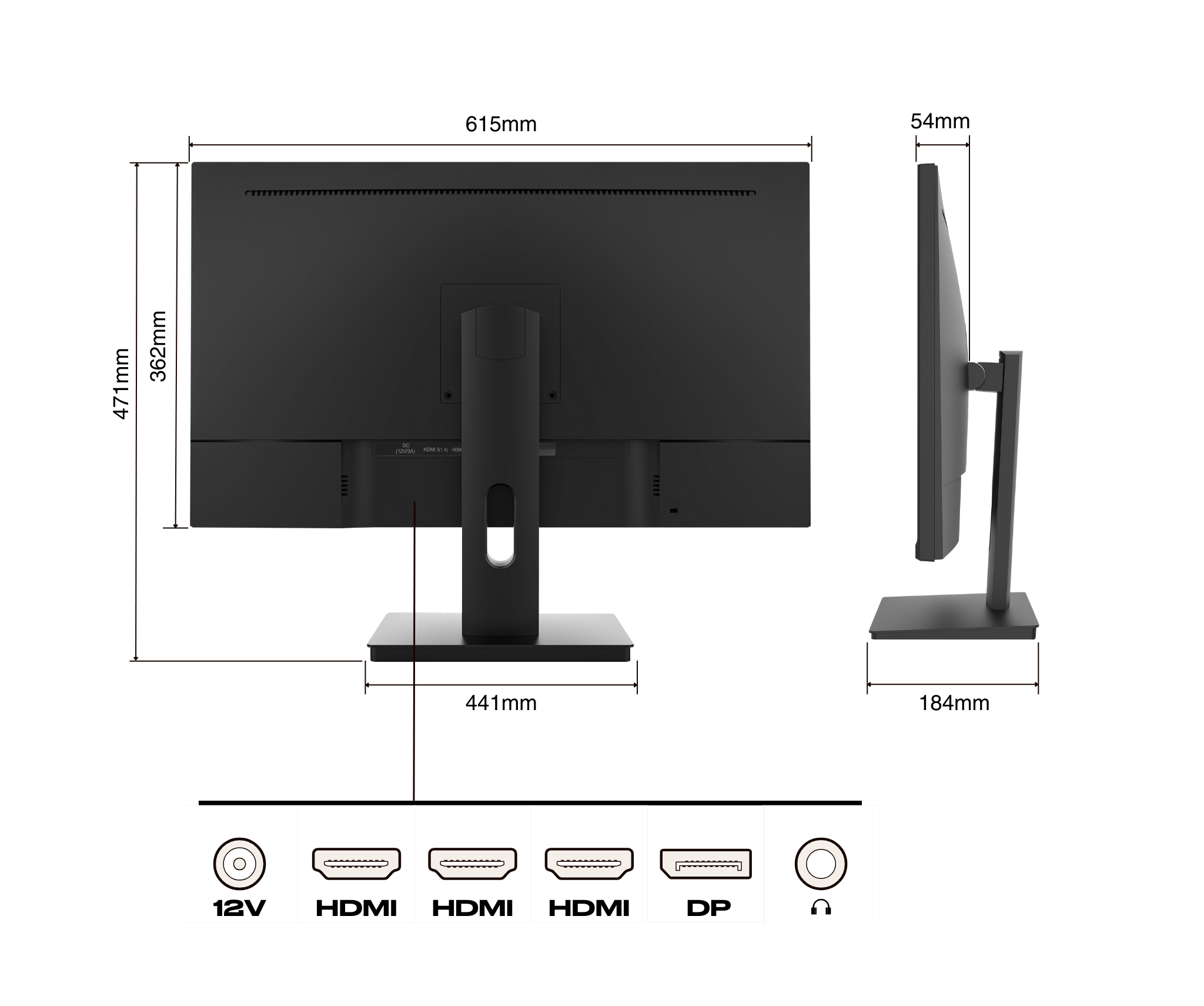 Desktop Monitor | 27" | 4K UHD | 60Hz