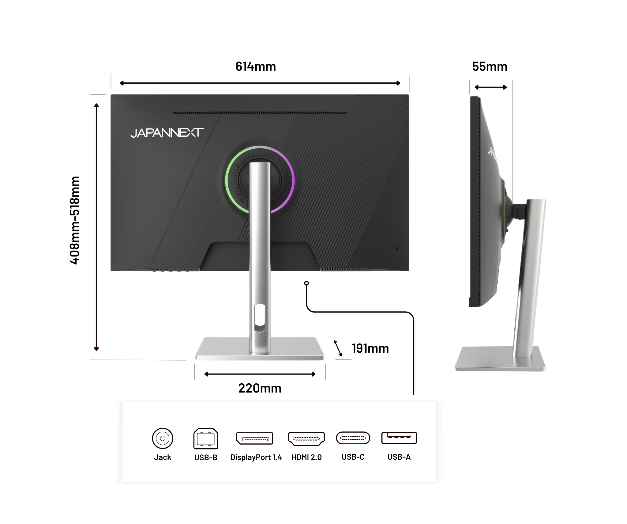 Desktop Monitor | 27" | 5K | 60Hz (refurbished)