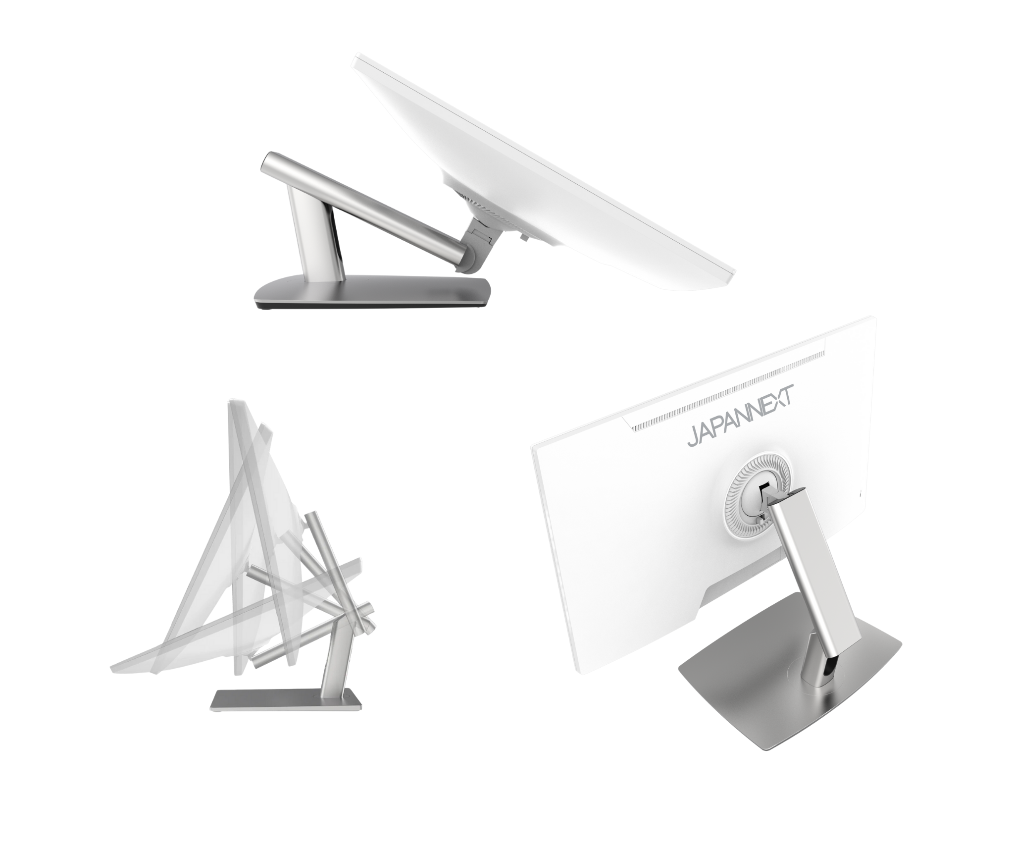 Écran PC Bureautique | 27" | WQHD | Tactile | Power Delivery 65W | KVM | Blanc