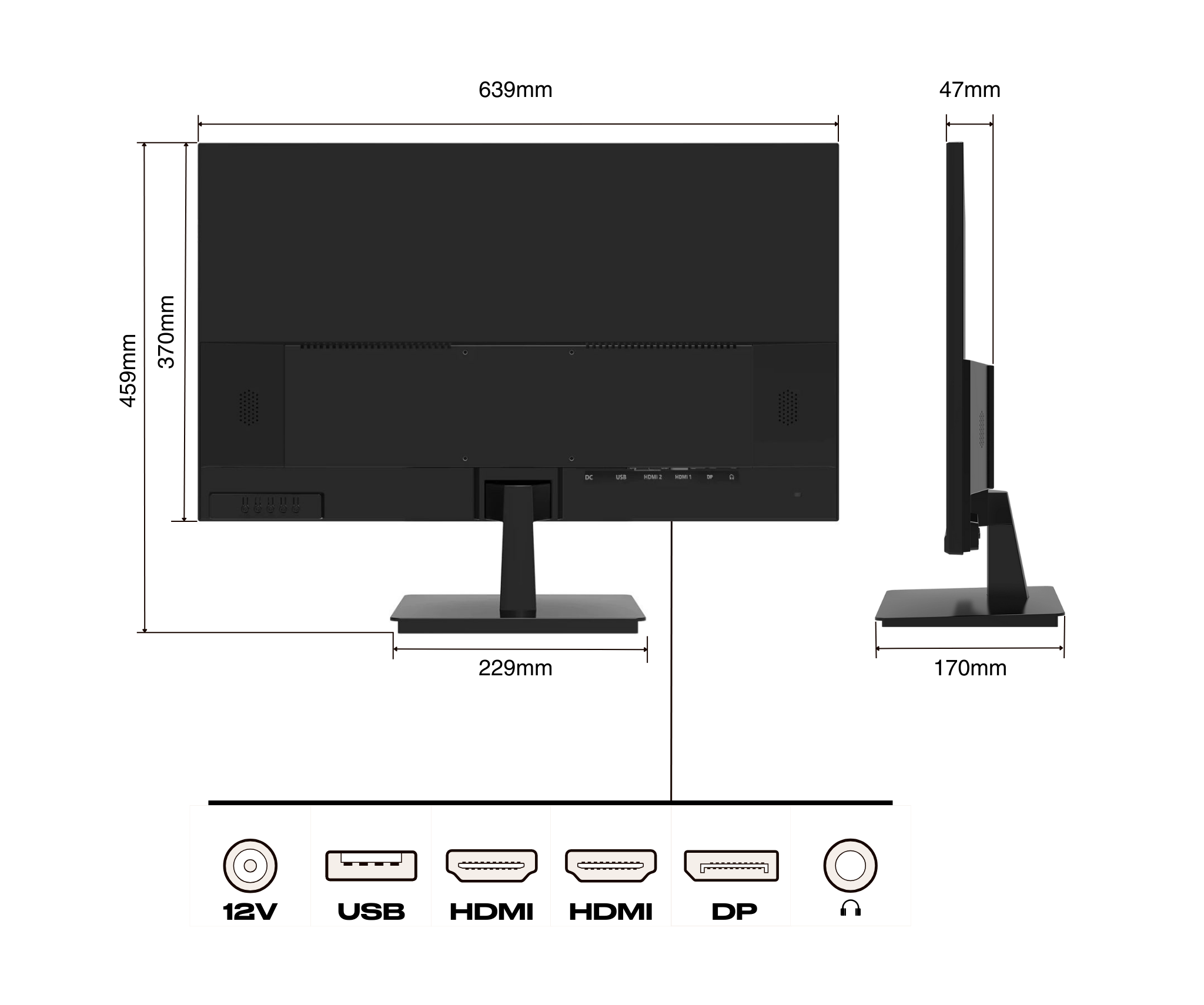 Desktop Monitor | 28" | 4K UHD | 60Hz