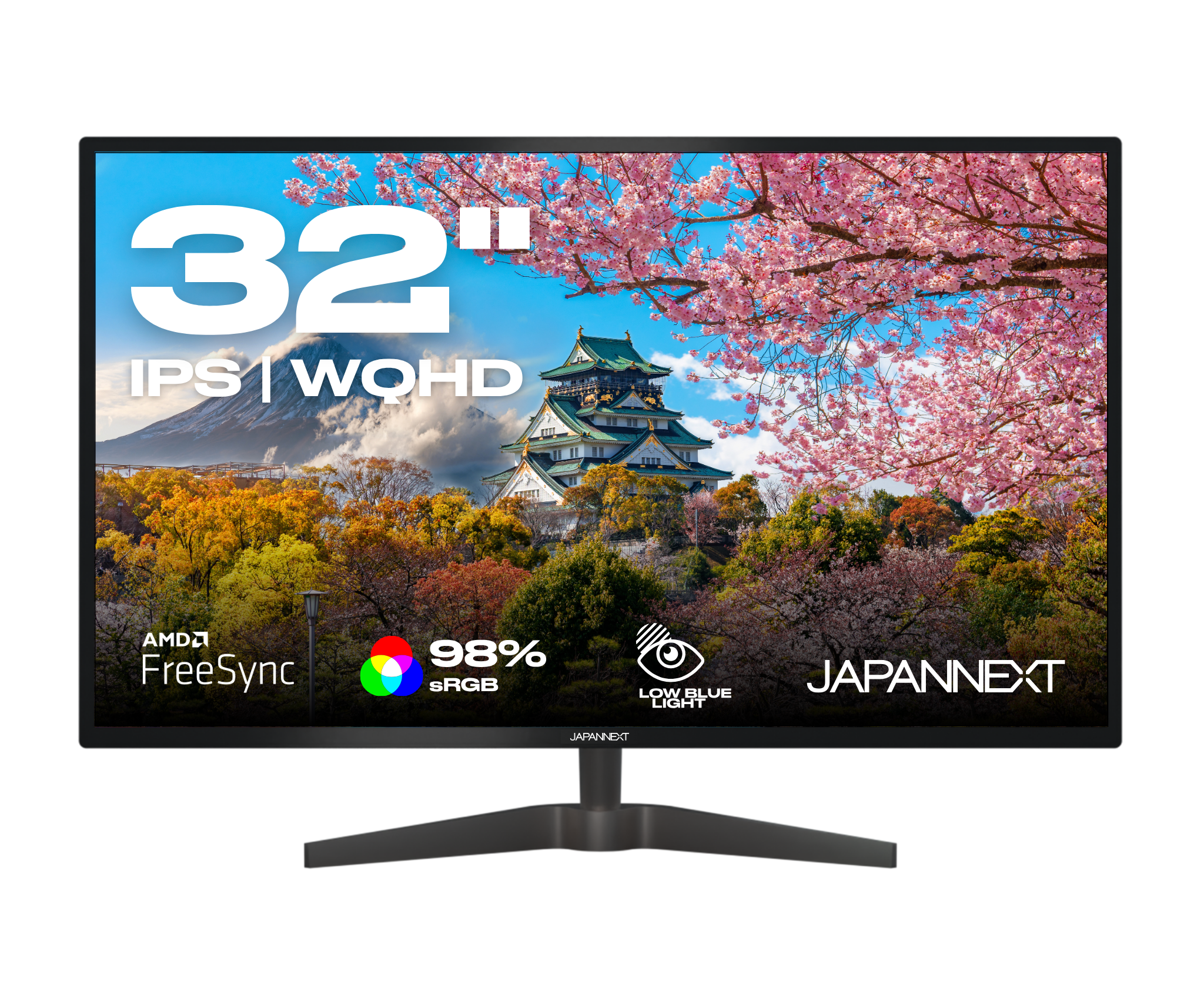 値頃 32-inch JAPANNEXT – Japannext - monitor Desktop WQHD ディスプレイ・モニター本体