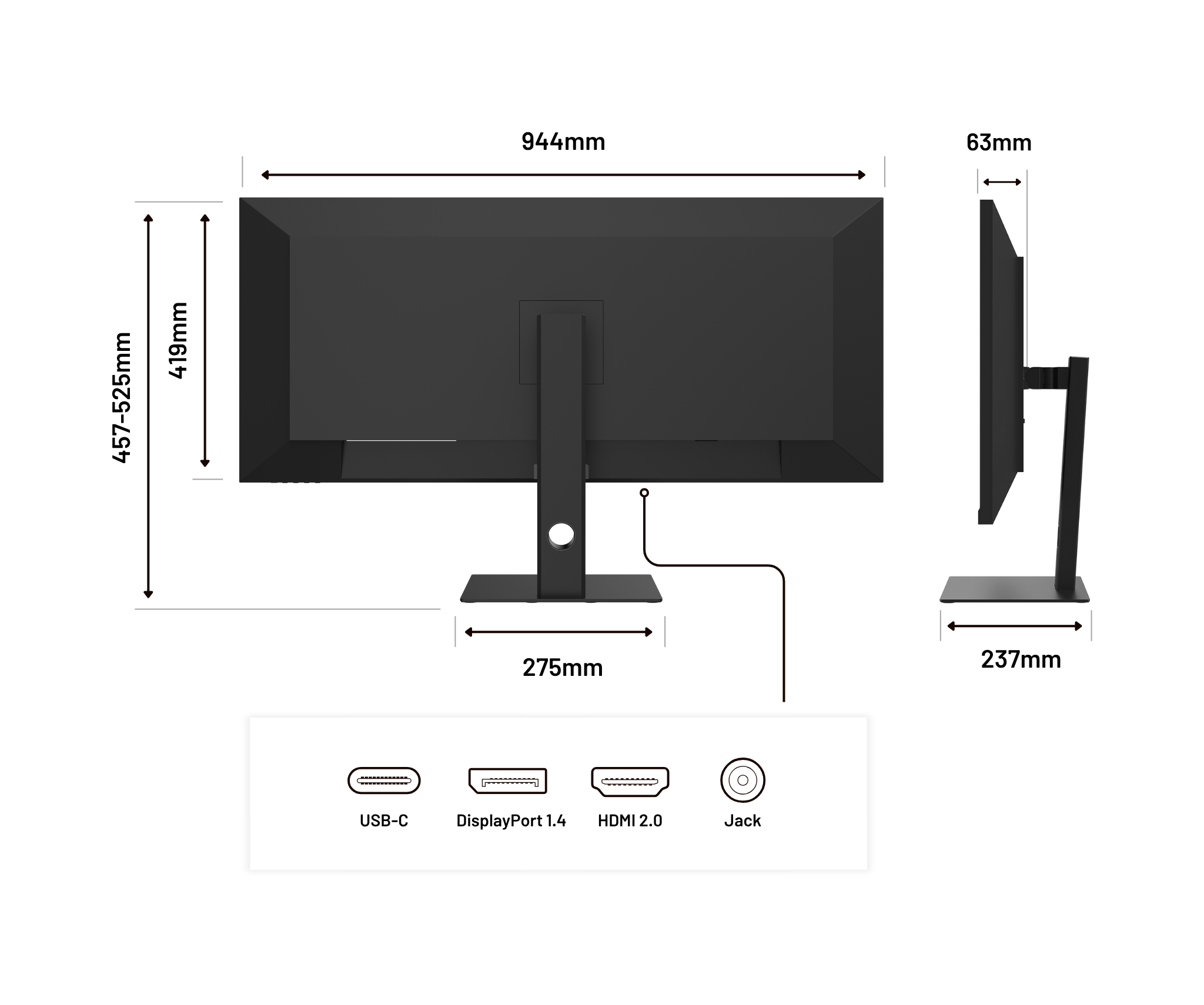 Ecran PC Gaming | 40" | IPS | UWQHD | 144Hz