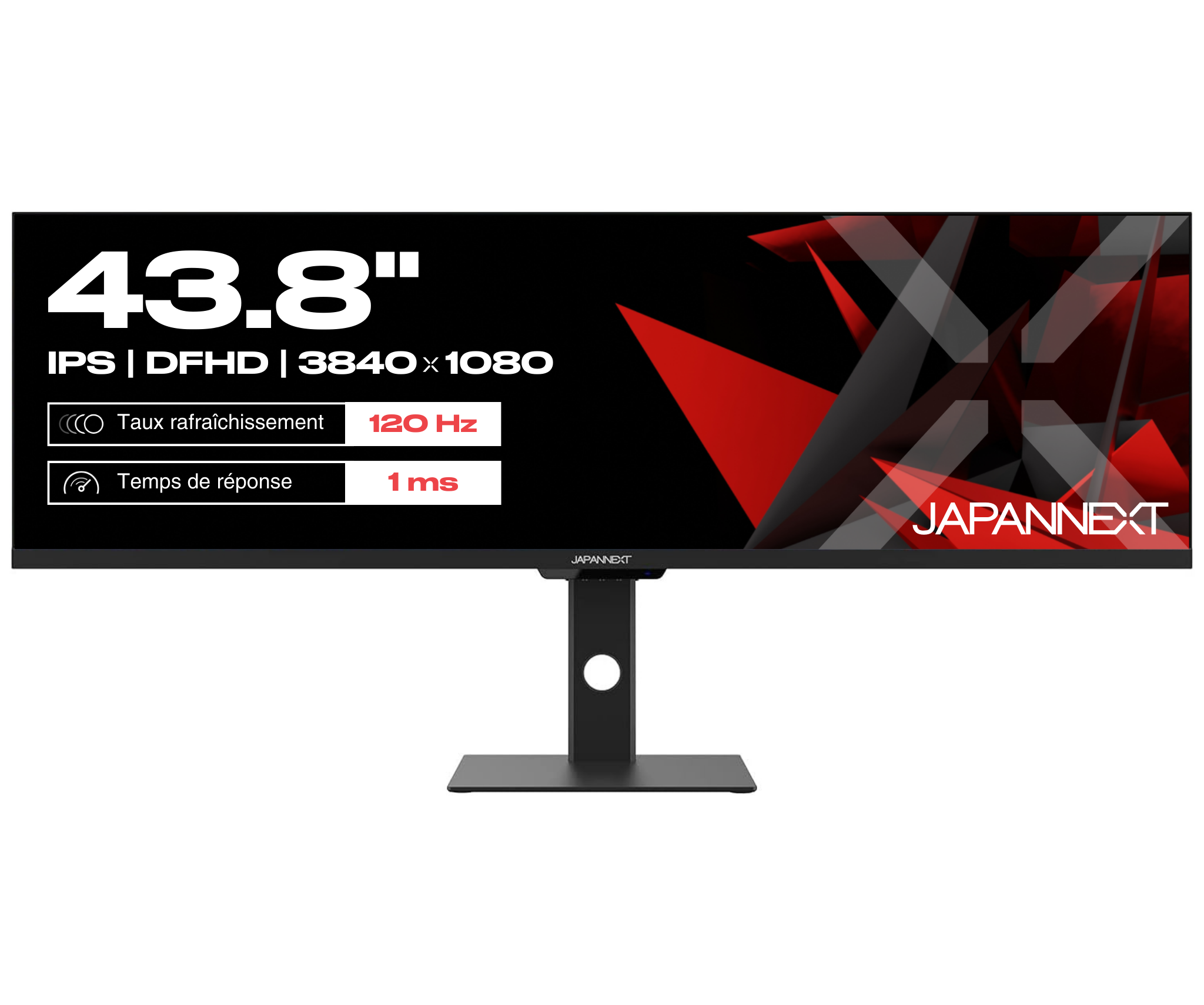 Gaming Monitor | 43.8" | DFHD | 120Hz | USB-C (+65W charging)