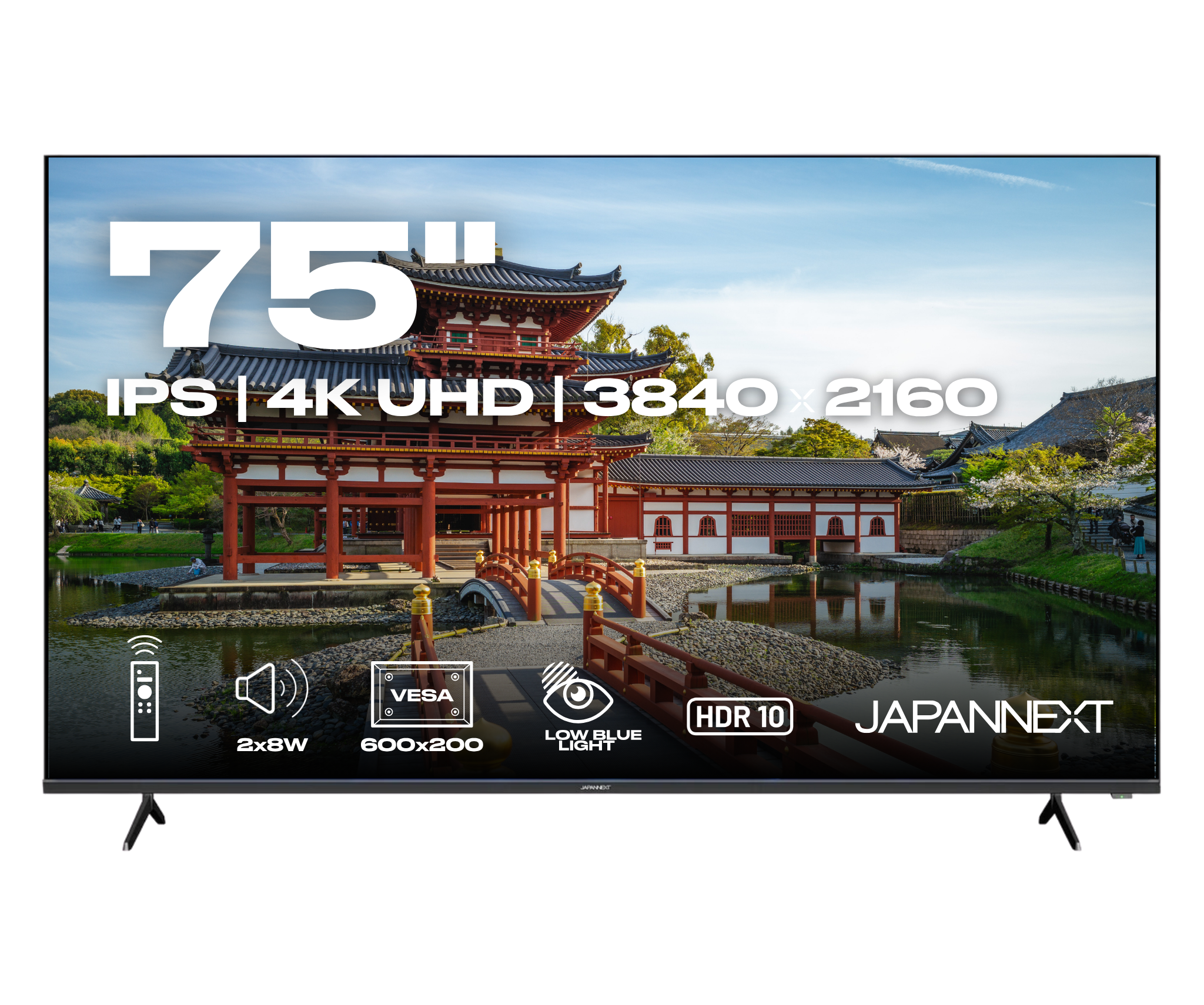 Digital signage monitor | 75" | 4K UHD