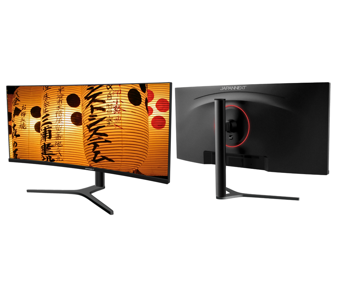 Curved Monitor | 34" | UWQHD | IPS panel | USB-C (+ 65W charging)