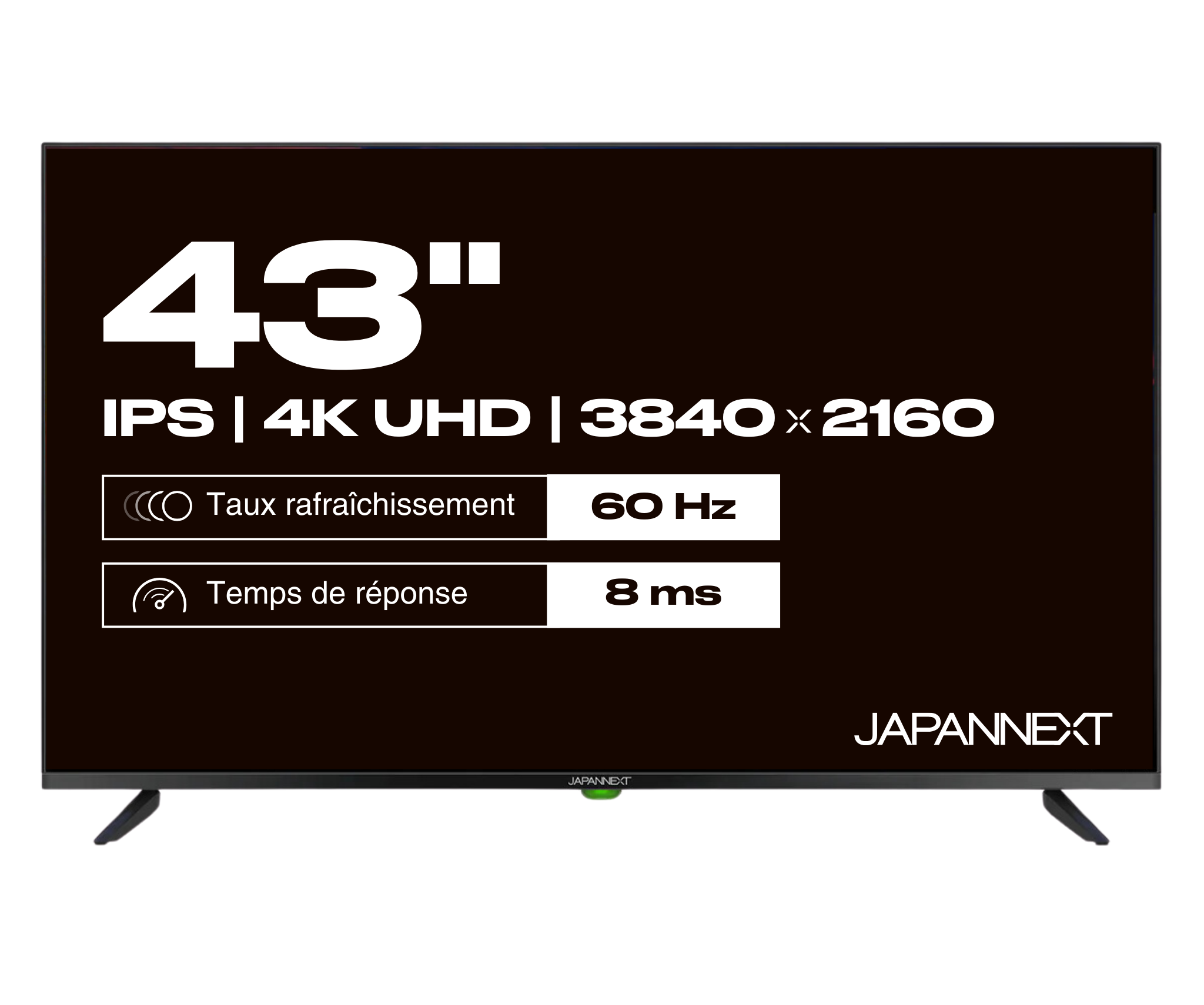 Ecran PC Grand Format | 43" | IPS | 4K UHD