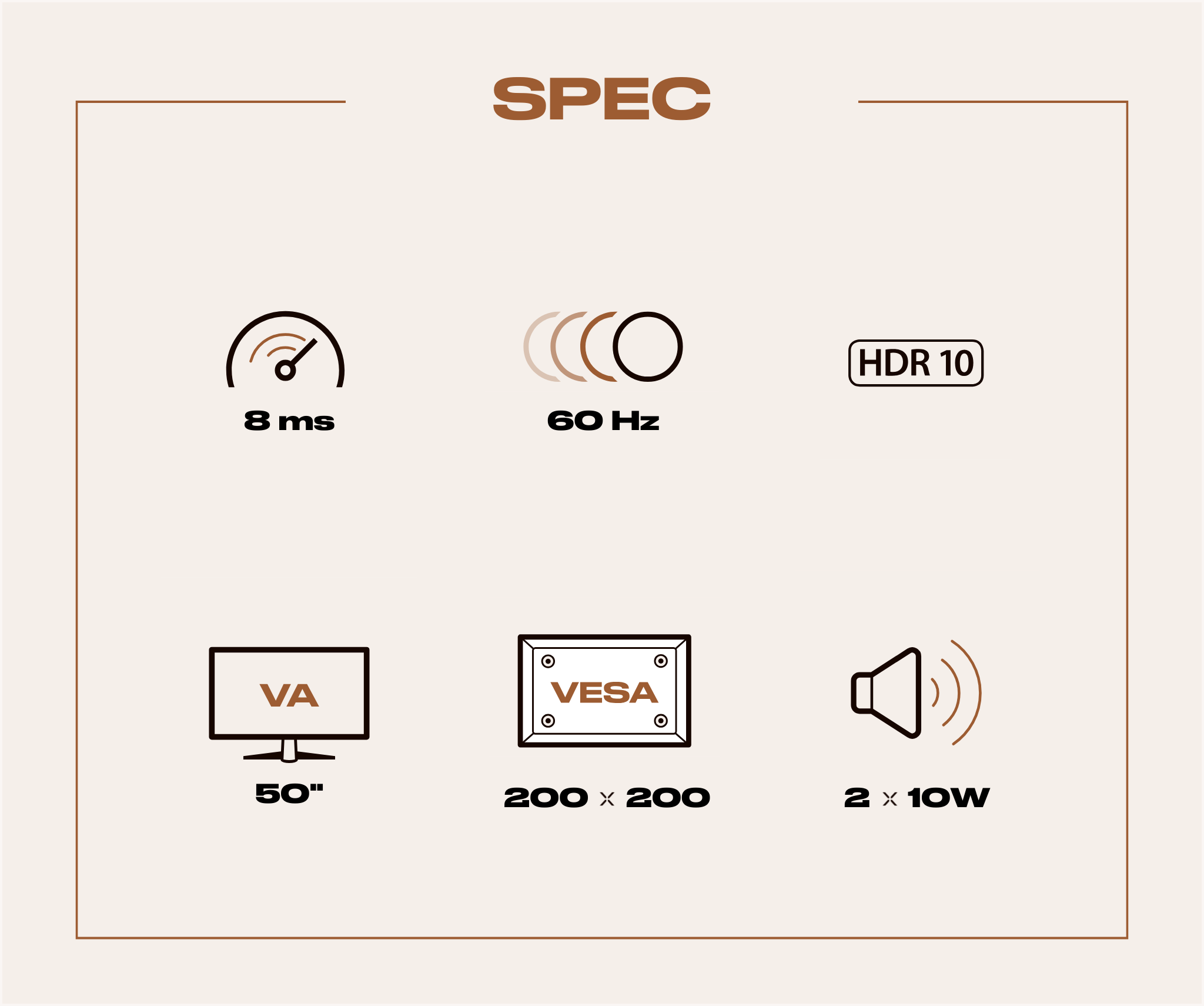 Ultrawide Monitor | 50" | VA | 4K UHD (Refurbished)