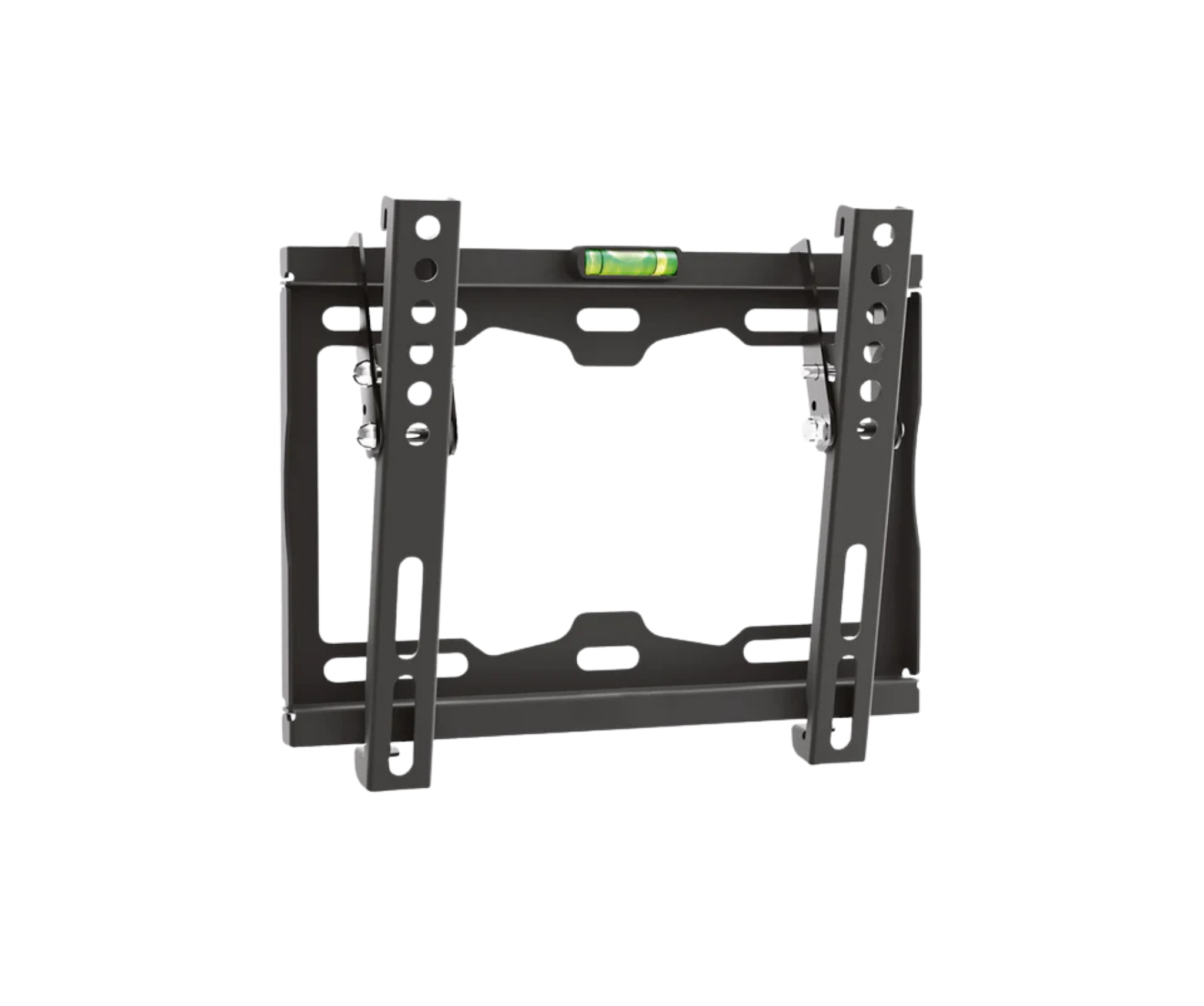 Tiltable wall mount for large monitors