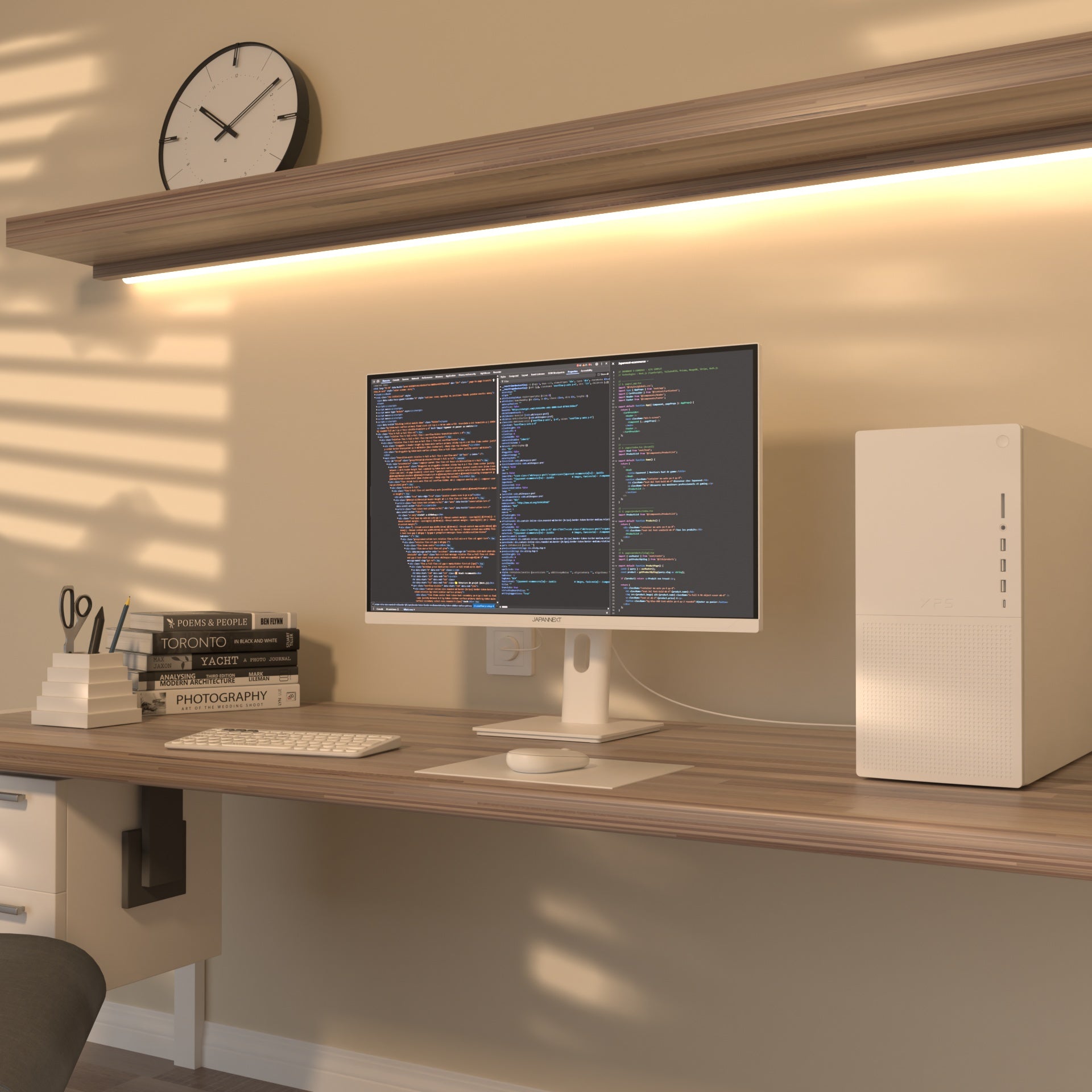 Écran PC Bureautique | 27" | WQHD | Blanc