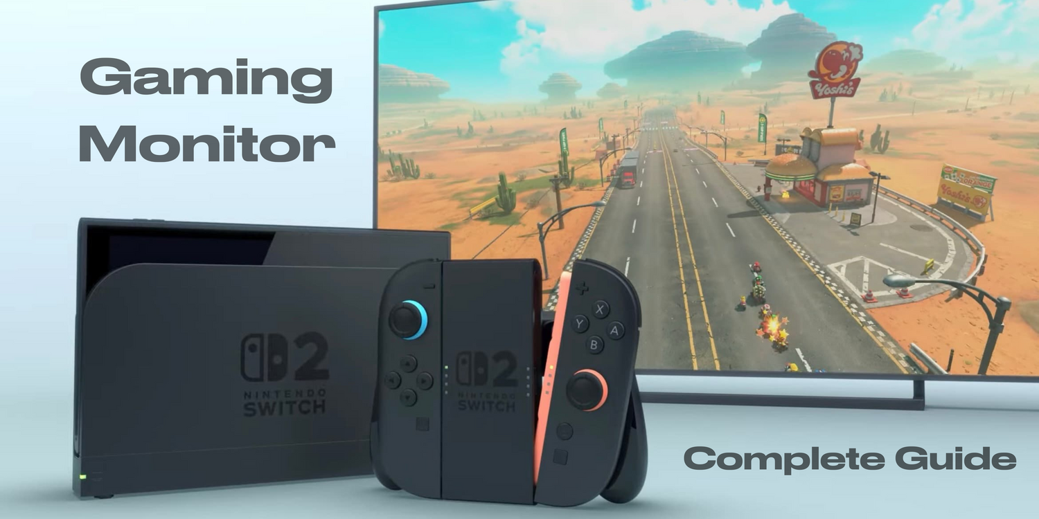 Switch 2 et écran gaming : pourquoi privilégier un moniteur PC à une TV