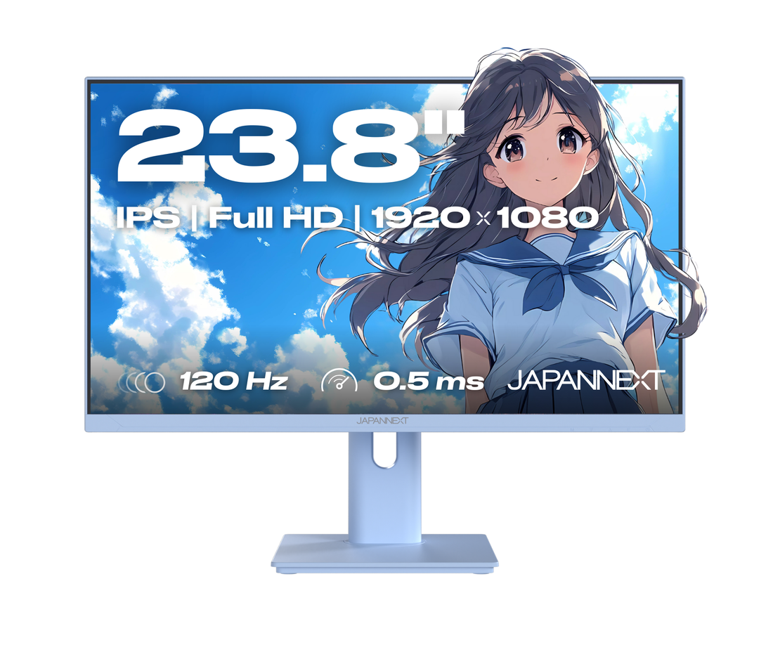 Gaming/deskwork monitor | 23.8" | IPS | FHD | 120Hz | Pastel Blue