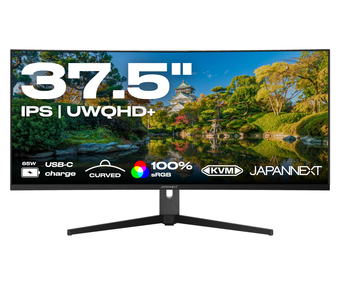 Écran PC Incurvé | 37.5&quot; | UWQHD+ | Dalle IPS | USB-C (+ charge 65W)