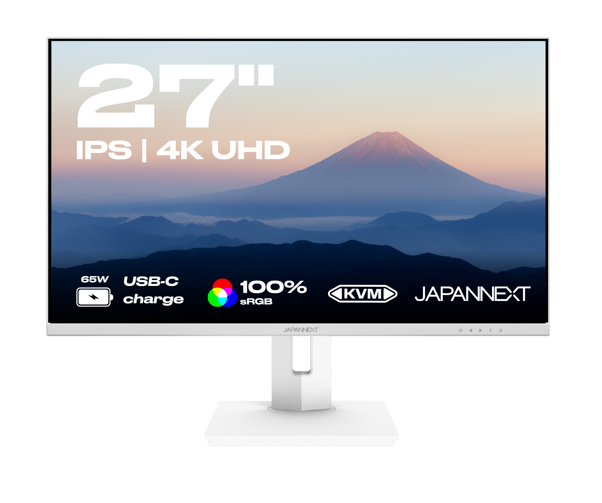 Écran PC Bureautique | 27&quot; | 4K UHD | USB-C (+ charge 65W)