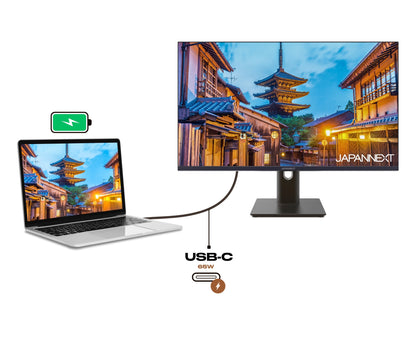 Deskwork Monitor | 27&quot; | FULL HD | 100 Hz | USB-C (+ 65W charging)