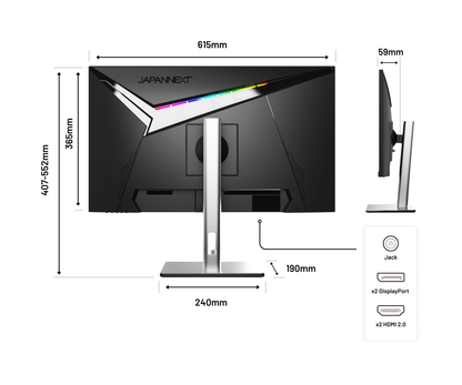 Écran PC Gaming | 27&quot; | IPS | 4K UHD | 144Hz