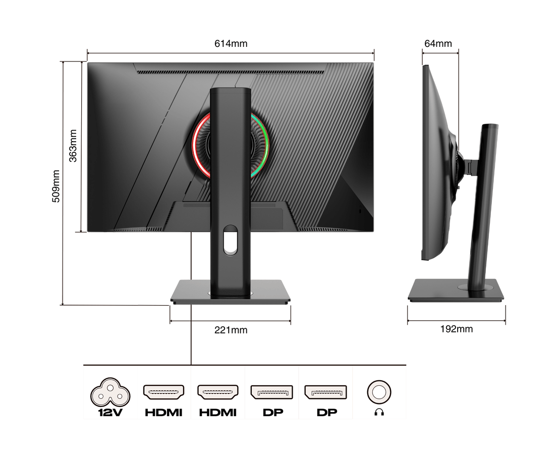 Écran PC Gaming | 27&quot; | IPS | WQHD | 165Hz