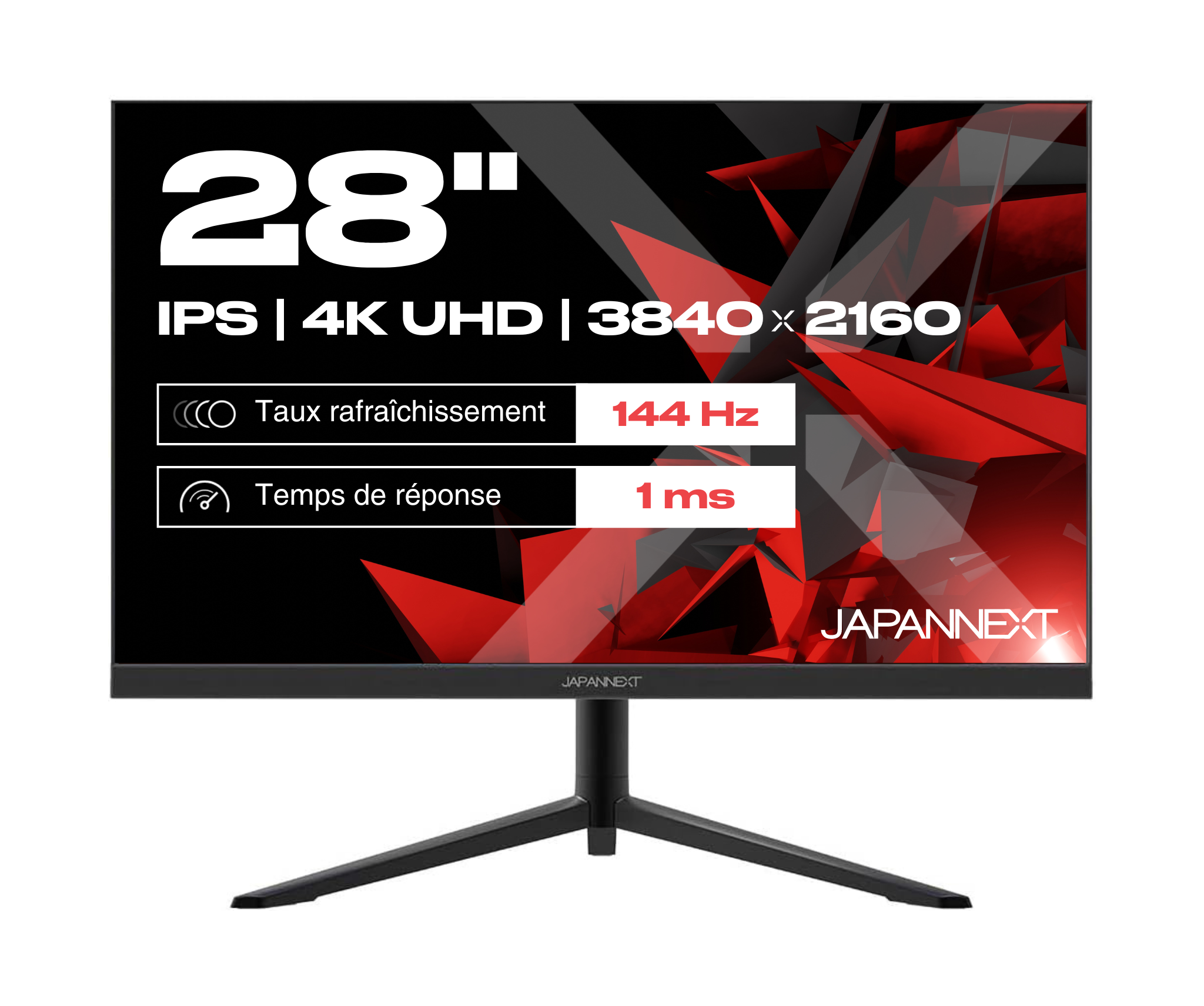Gaming Monitor | 28&quot; | 4K UHD | 144Hz | USB-C (+65W charging)