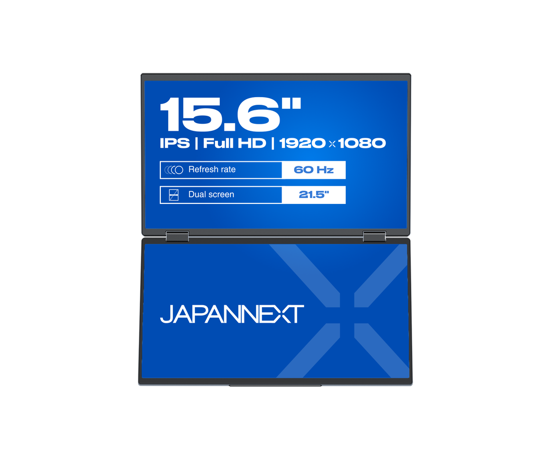 Mobile Dual Monitor | 2 x 15.6” | IPS | FHD