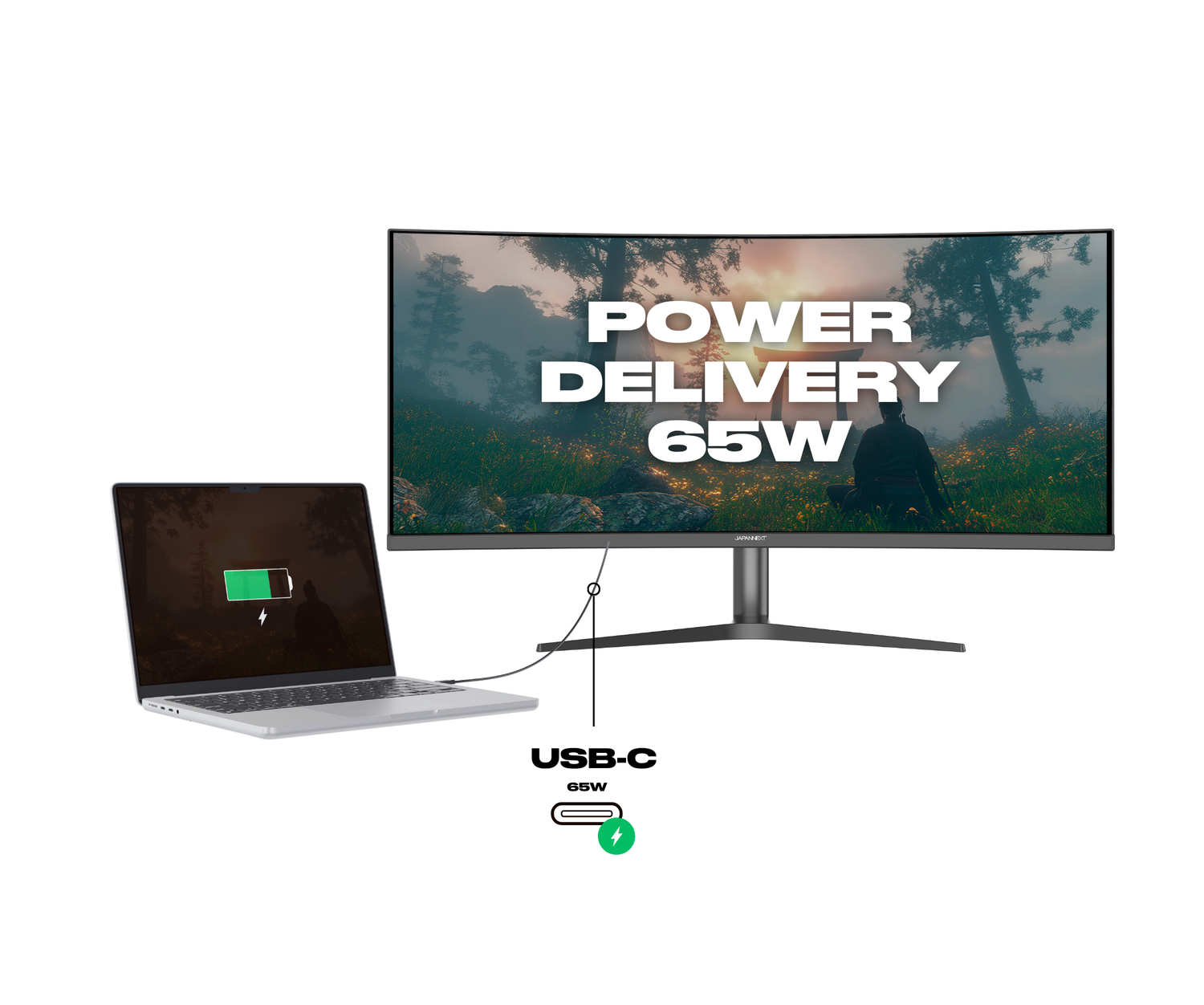 Curved Gaming Monitor | 37.5&quot; | UWQHD+ | IPS Panel | 144Hz