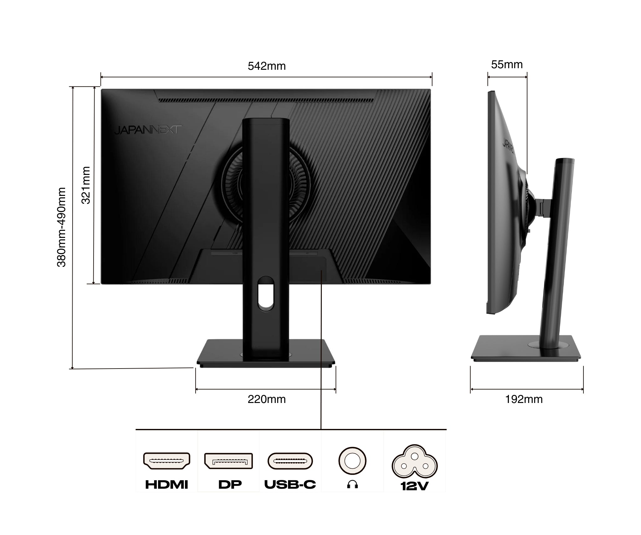 Office Monitor | 23.8&quot; | FULL HD | USB-C (+ 65W charging)