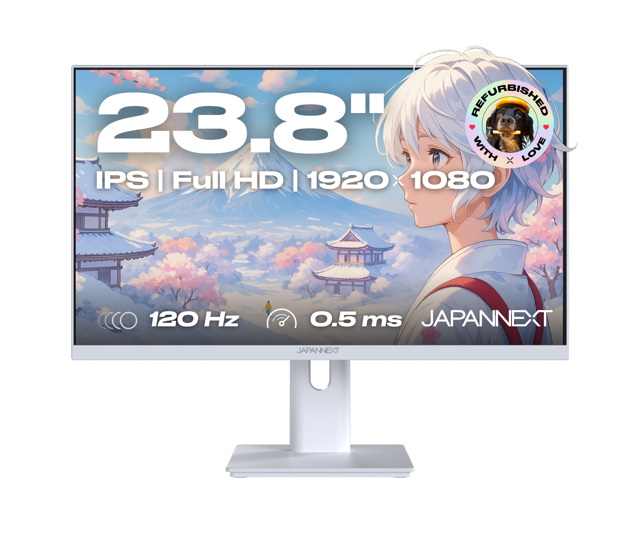 Écran PC | 23,8" | IPS | Full HD | 120Hz | Pastel