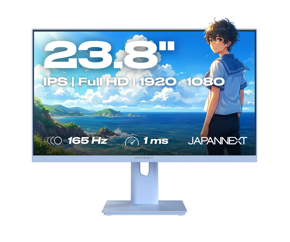 Gaming/deskwork monitor | 23.8" | IPS | FHD | 165Hz | Pastel Blue