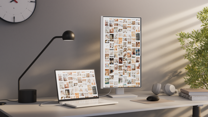 Desktop Monitor | 23.8" | WQHD | USB-C | White