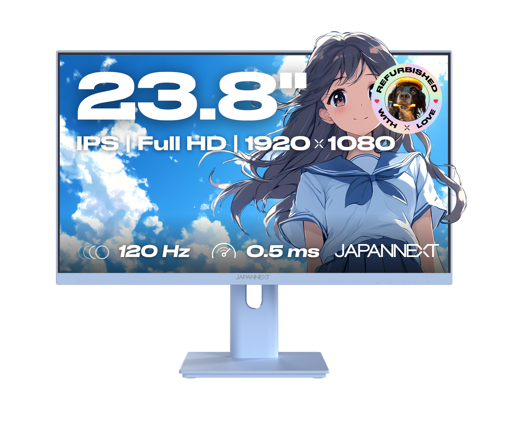 Écran PC | 23,8" | IPS | Full HD | 120Hz | Pastel