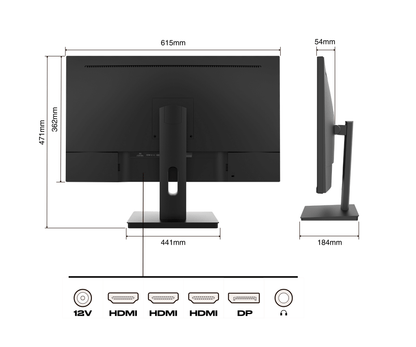 Desktop Monitor | 27&quot; | 4K UHD | 60Hz