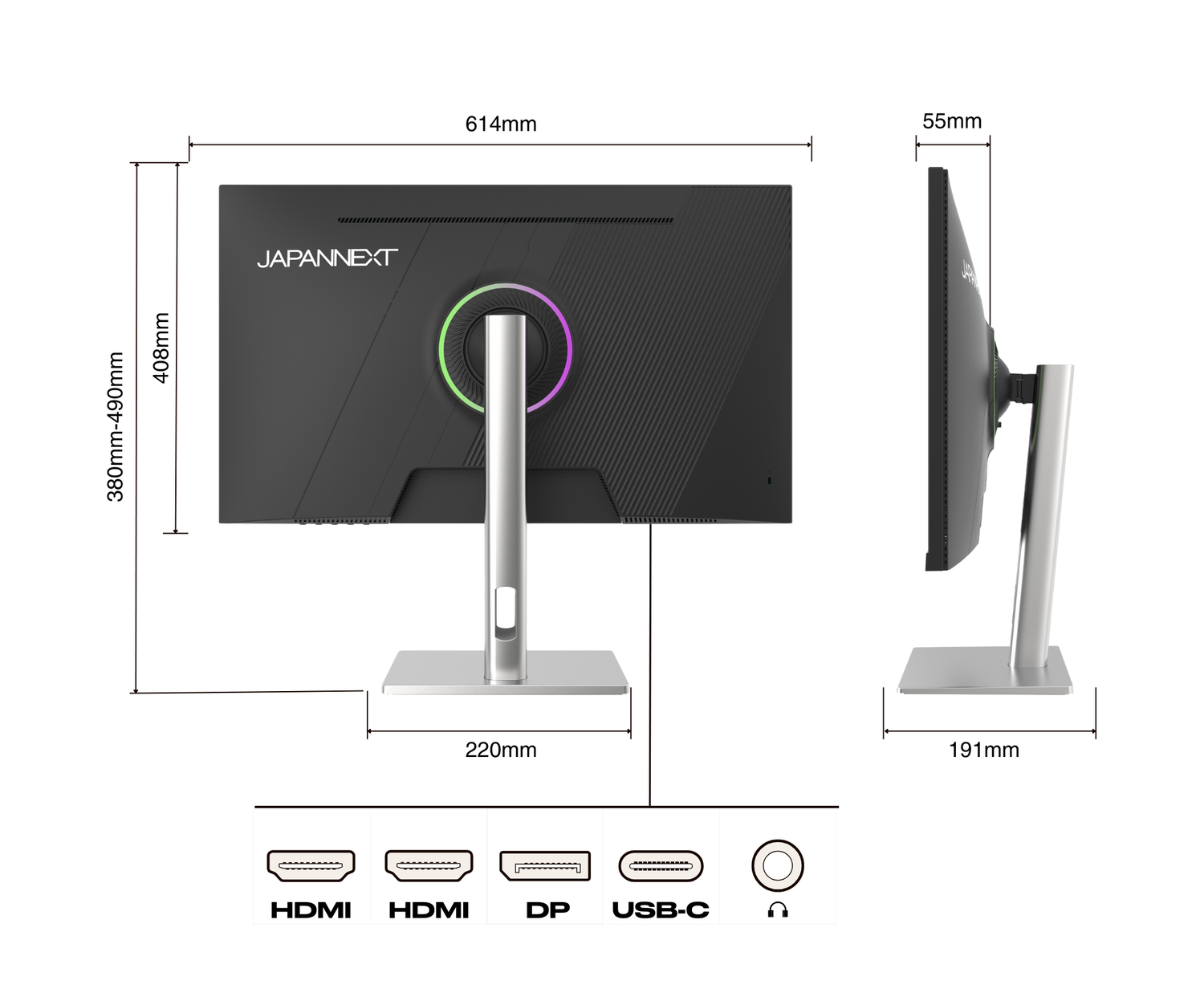 Écran PC Bureautique | 27&quot; | 5K | 60Hz