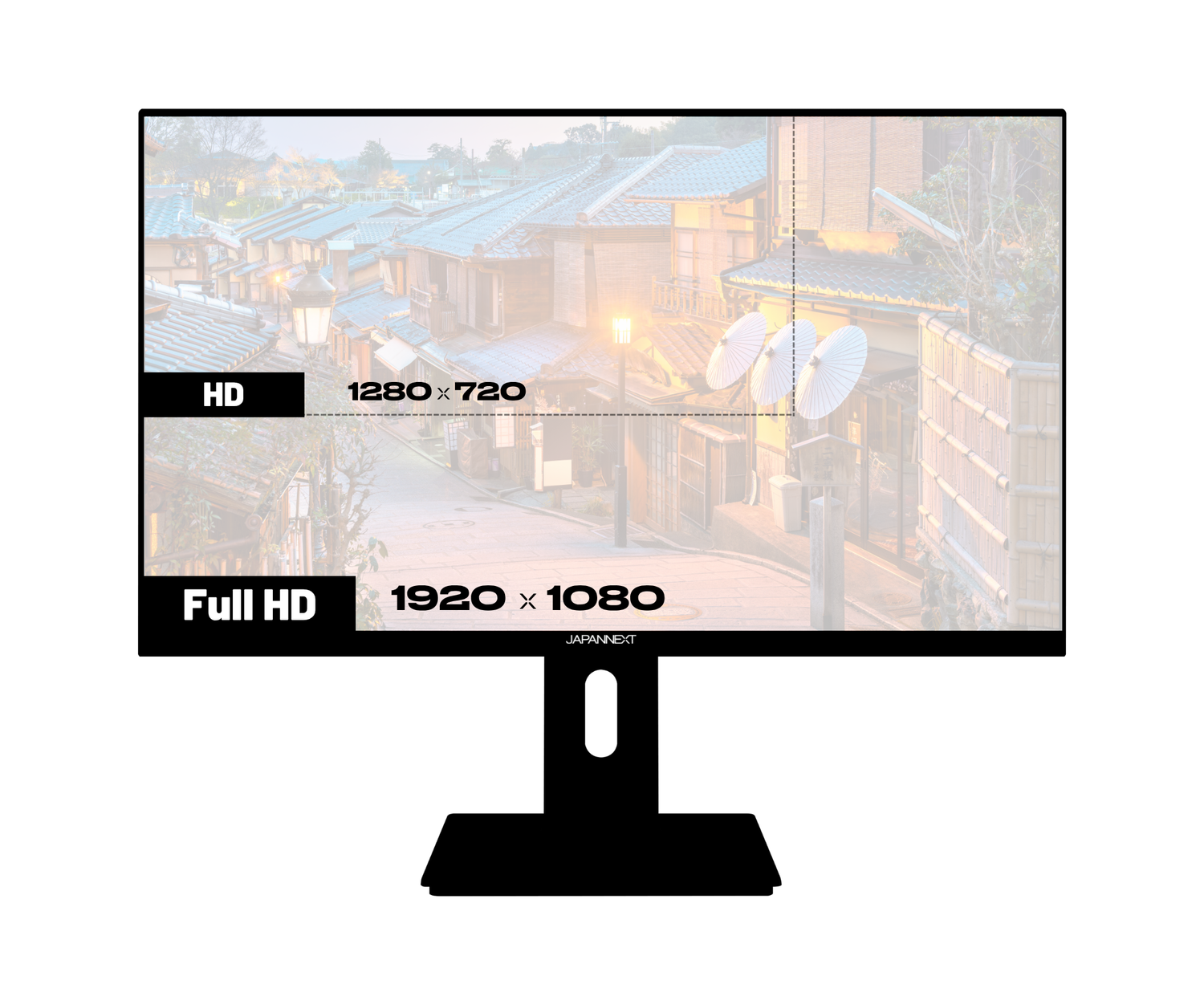 Deskwork Monitor | 27&quot; | FULL HD | 100 Hz | USB-C (+ 65W charging)