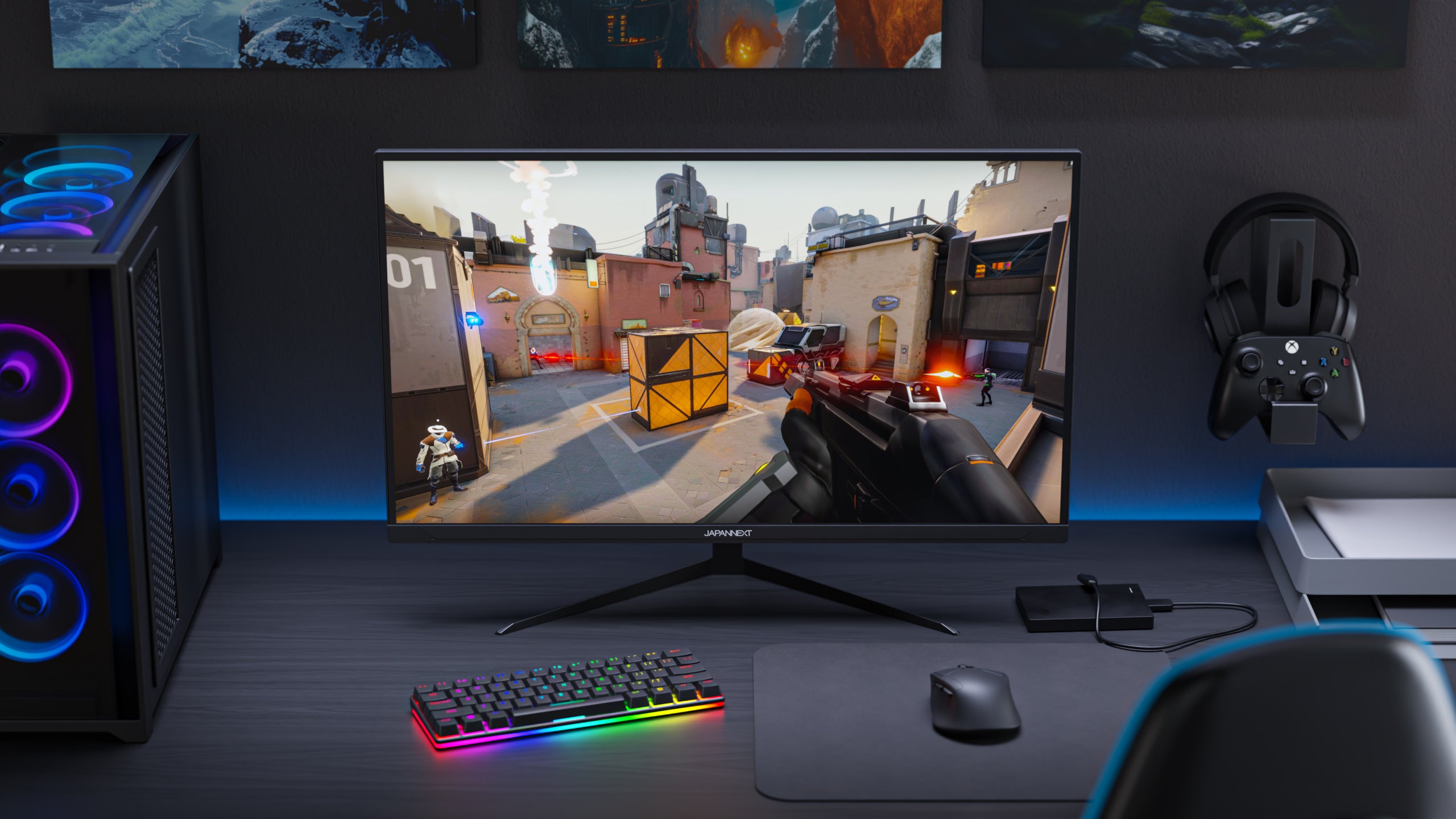 Gaming Monitor | 27&quot; | IPS | Dual Mode FHD/320Hz - 4K UHD/160Hz