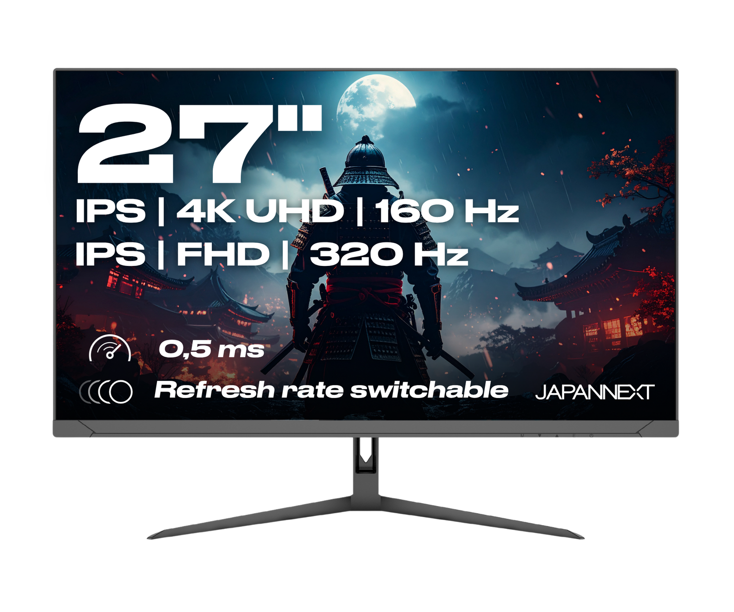 Gaming Monitor | 27&quot; | IPS | Dual Mode FHD/320Hz - 4K UHD/160Hz