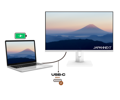 Desktop Monitor | 27&quot; | 4K UHD | USB-C (+ 65W charging)