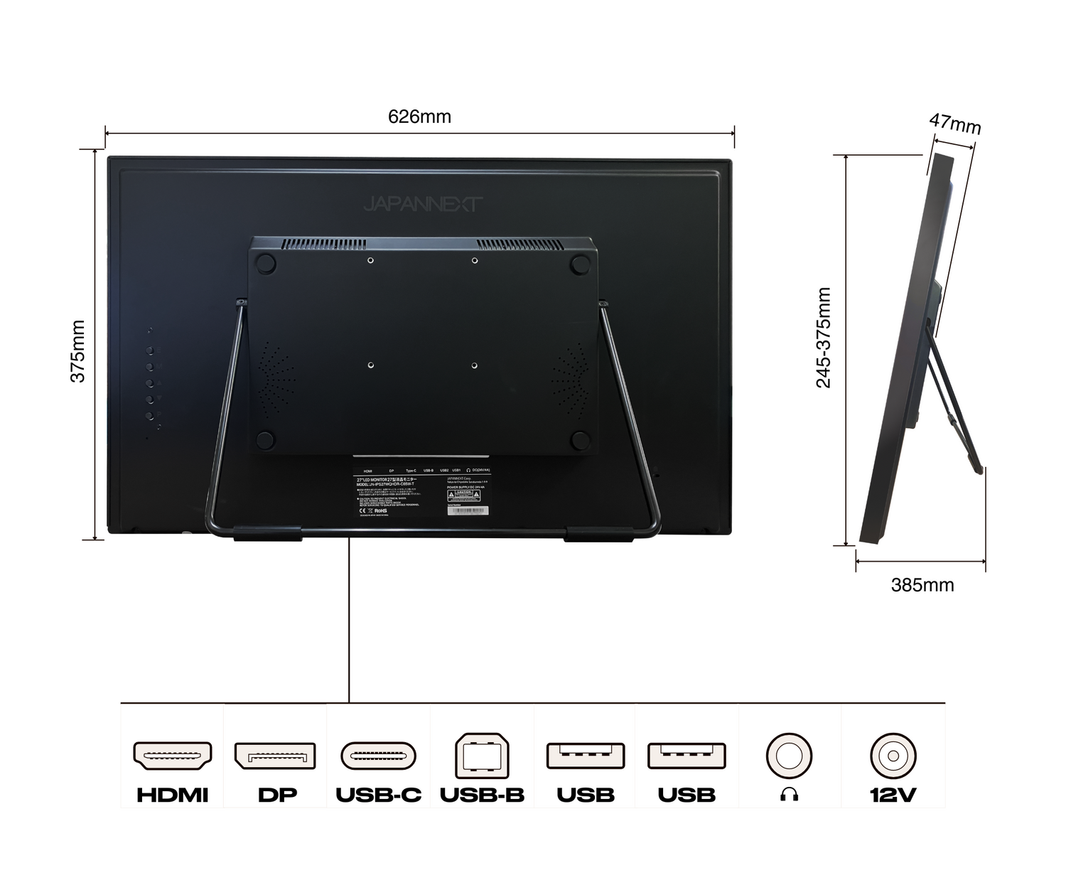 Écran Portable | Tactile | 27&quot; | IPS | WQHD