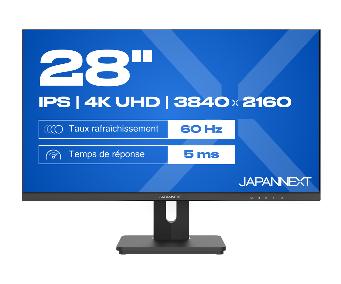 Écran PC Bureautique | 28" | 4K UHD | USB-C (+ charge 65W)