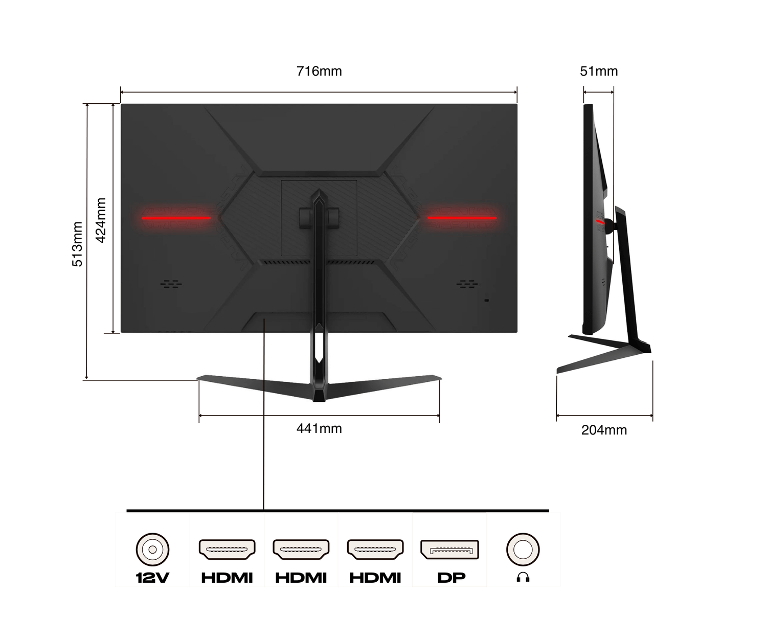 Desktop Monitor | 31.5&quot; | 4K UHD | 60Hz