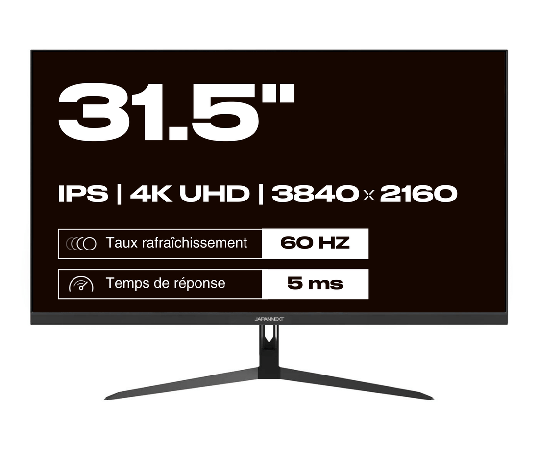 Écran PC Bureautique | 31,5&quot; | 4K UHD | 60Hz