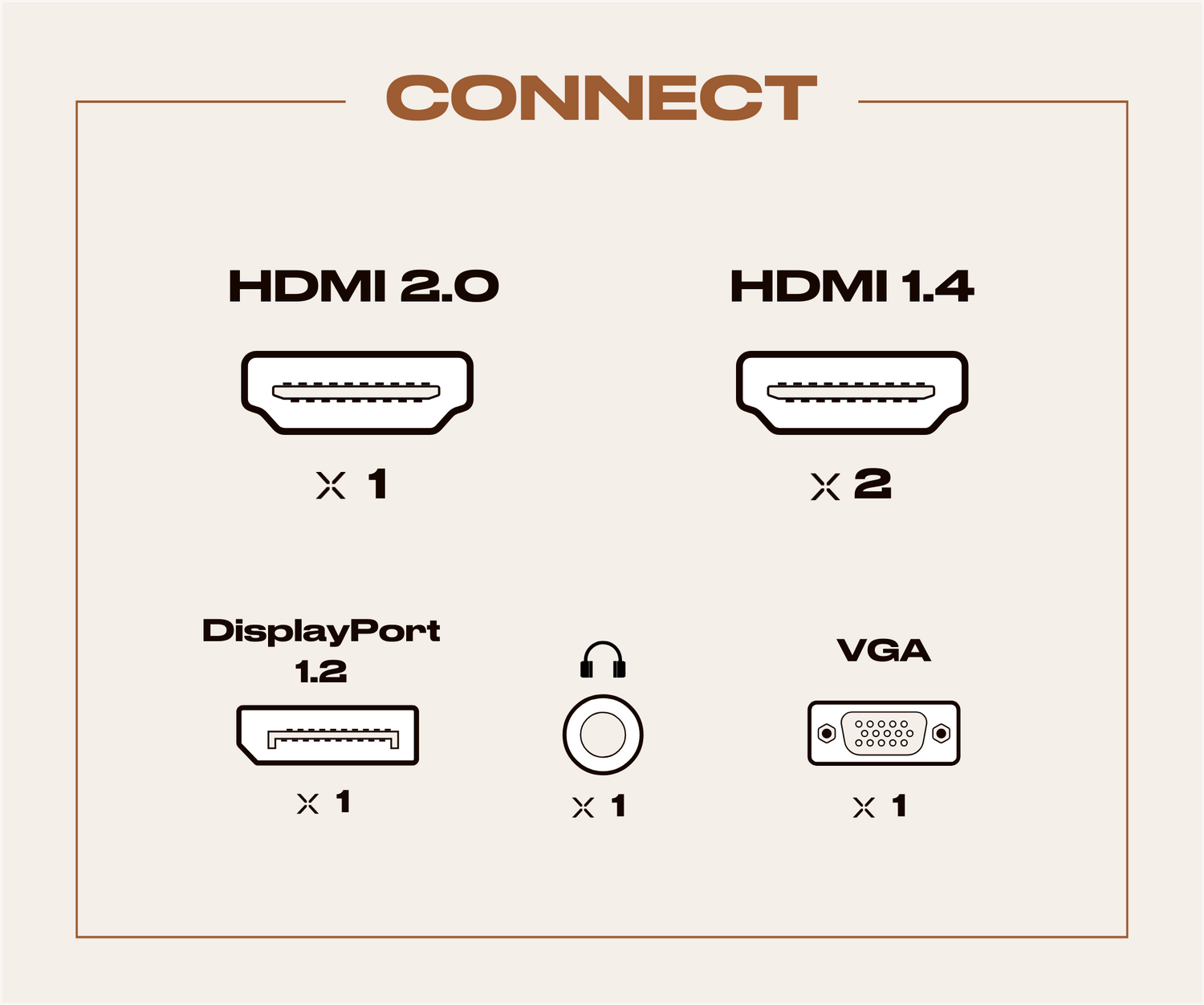 Écran PC Bureautique | 32&quot; | WQHD | 60Hz