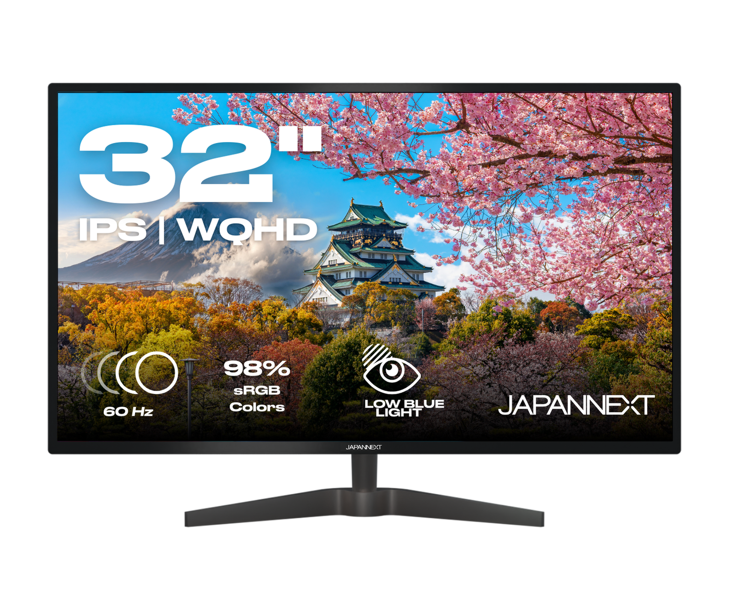 大特価市 32-inch JAPANNEXT – Japannext - monitor Desktop WQHD 周辺機器